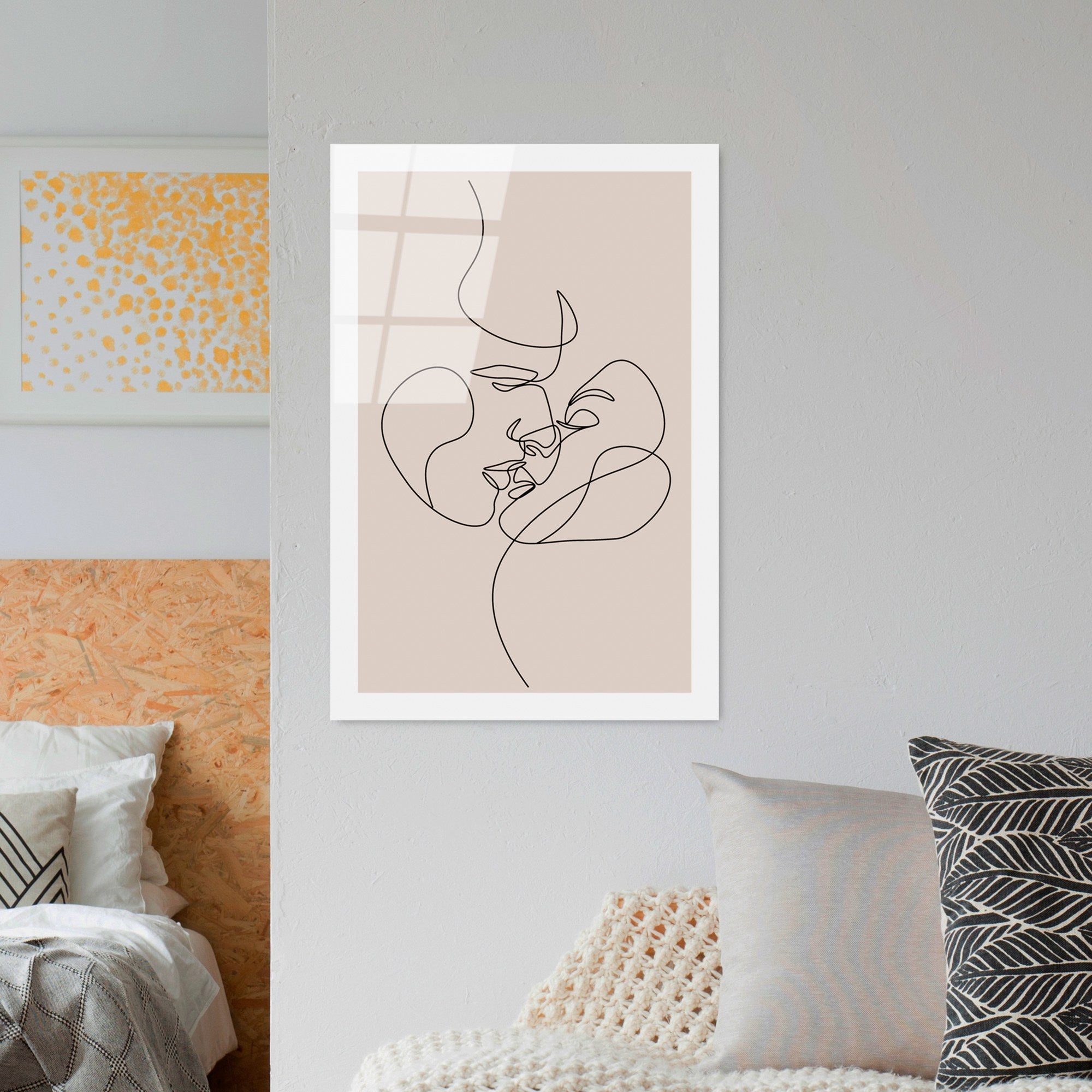 Quadro Decorativo em Vidro Temperado UV-1034 (30 x 45 cm, Multicolor, 4 mm)