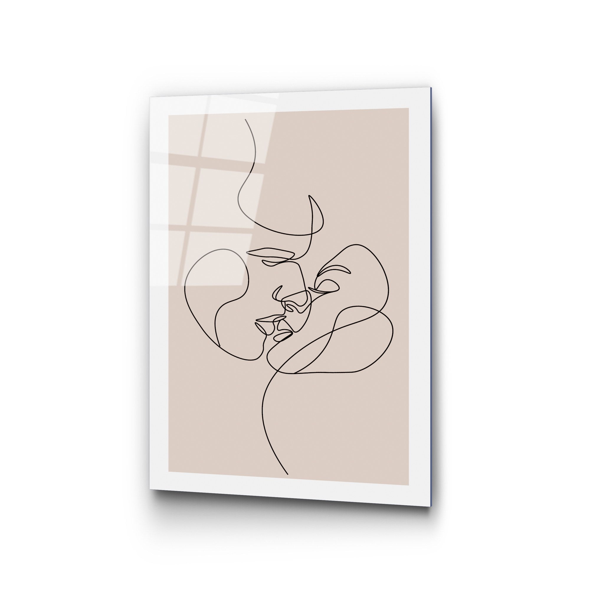 Quadro Decorativo em Vidro Temperado UV-1034 (30 x 45 cm, Multicolor, 4 mm)