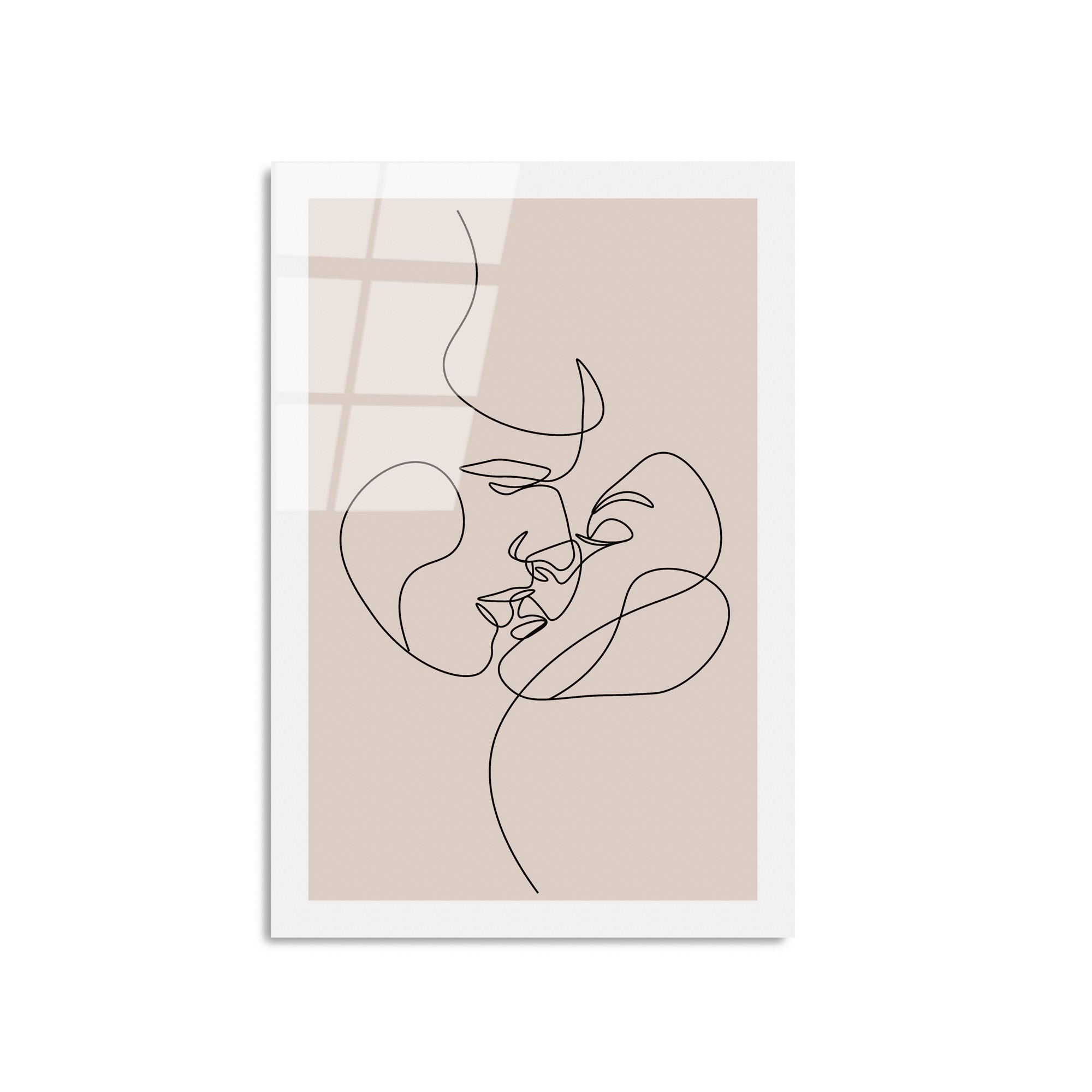 Quadro Decorativo em Vidro Temperado UV-1034 (30 x 45 cm, Multicolor, 4 mm)