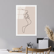 Quadro Decorativo em Vidro Temperado (4 mm) UV-1035, Multicolor, 30 x 45 cm