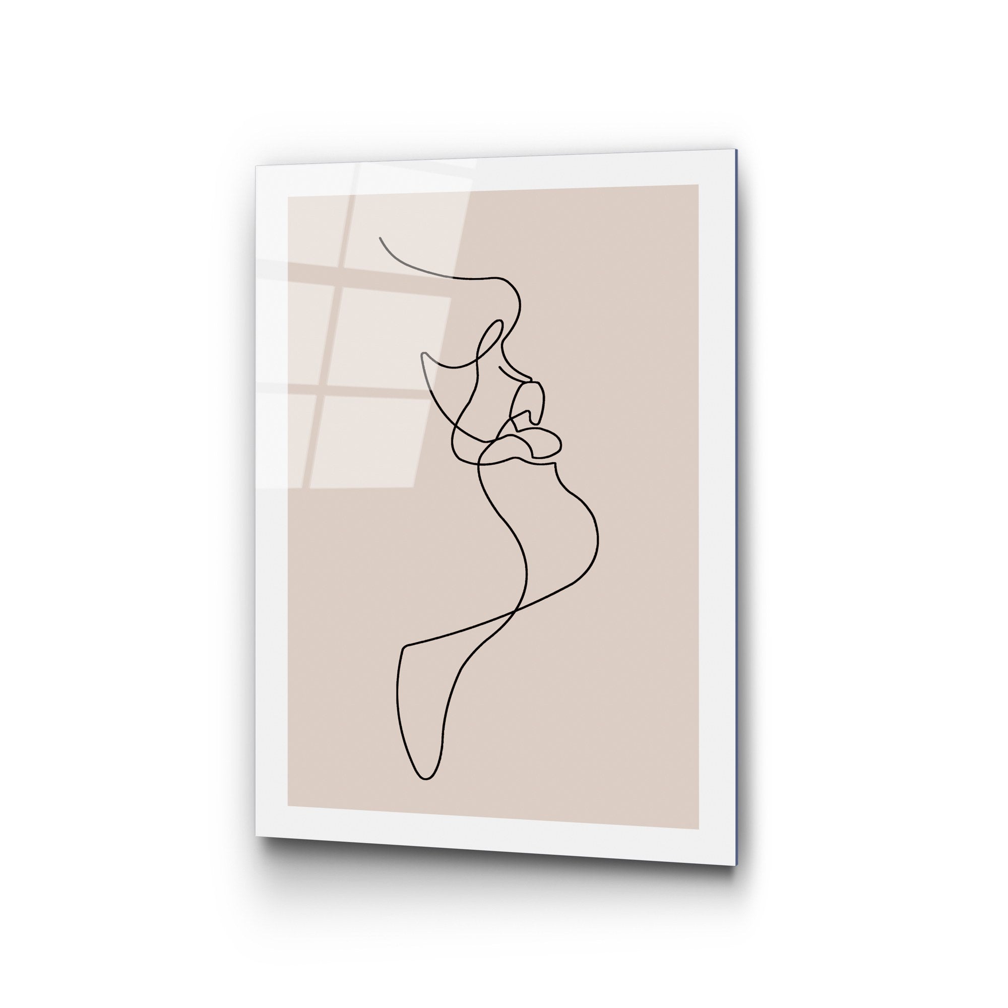 Quadro Decorativo em Vidro Temperado (4 mm) UV-1035, Multicolor, 30 x 45 cm