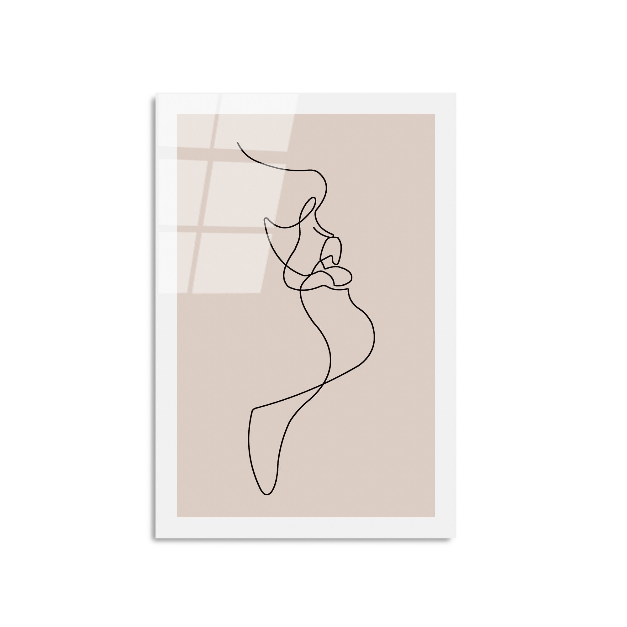 Quadro Decorativo em Vidro Temperado (4 mm) UV-1035, Multicolor, 30 x 45 cm