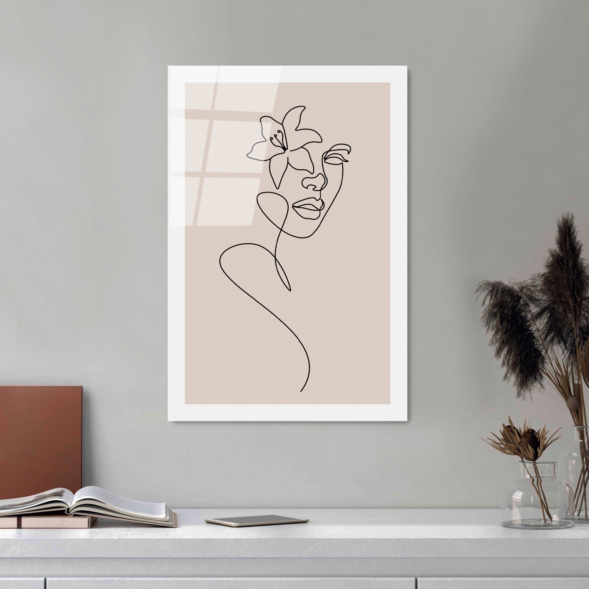 Quadro Decorativo em Vidro Temperado UV-1036, Multicolor, 30 x 45 cm, 4 mm