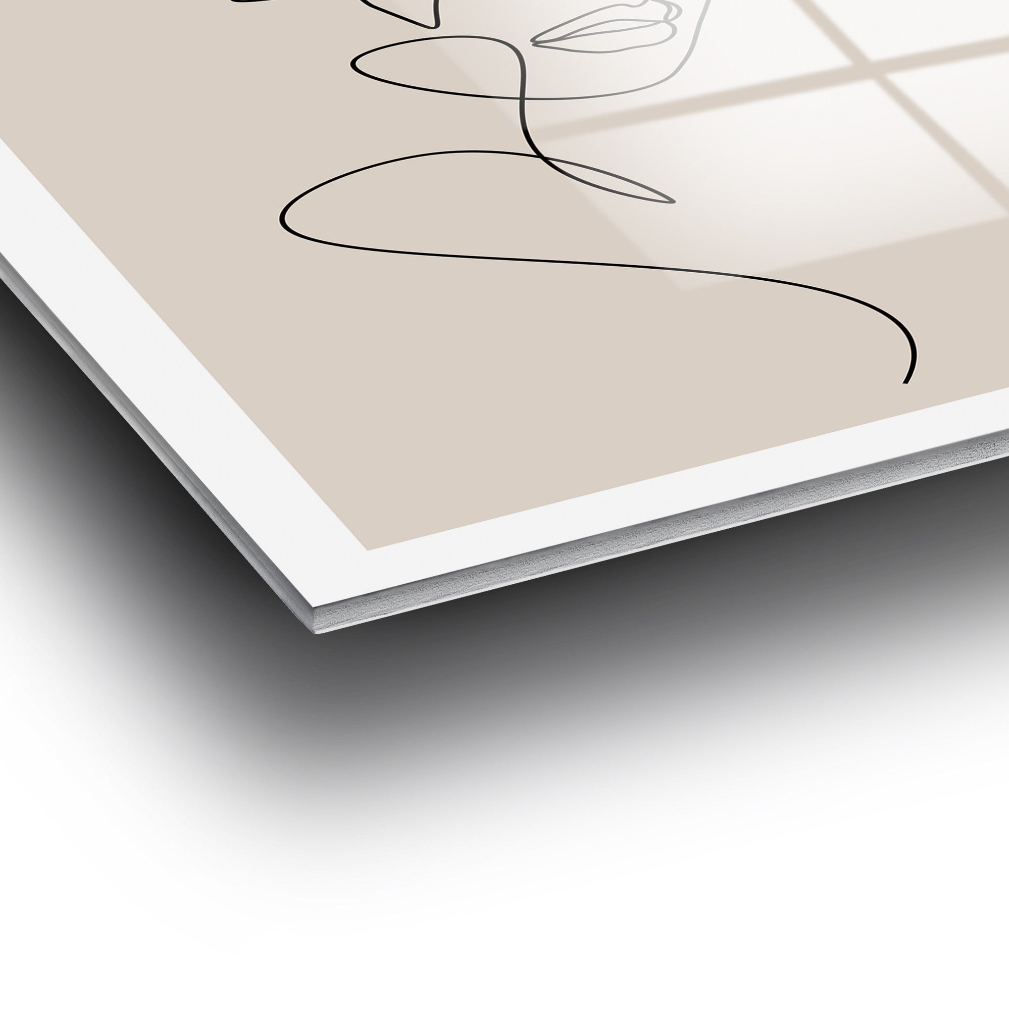 Quadro Decorativo em Vidro Temperado UV-1036, Multicolor, 30 x 45 cm, 4 mm