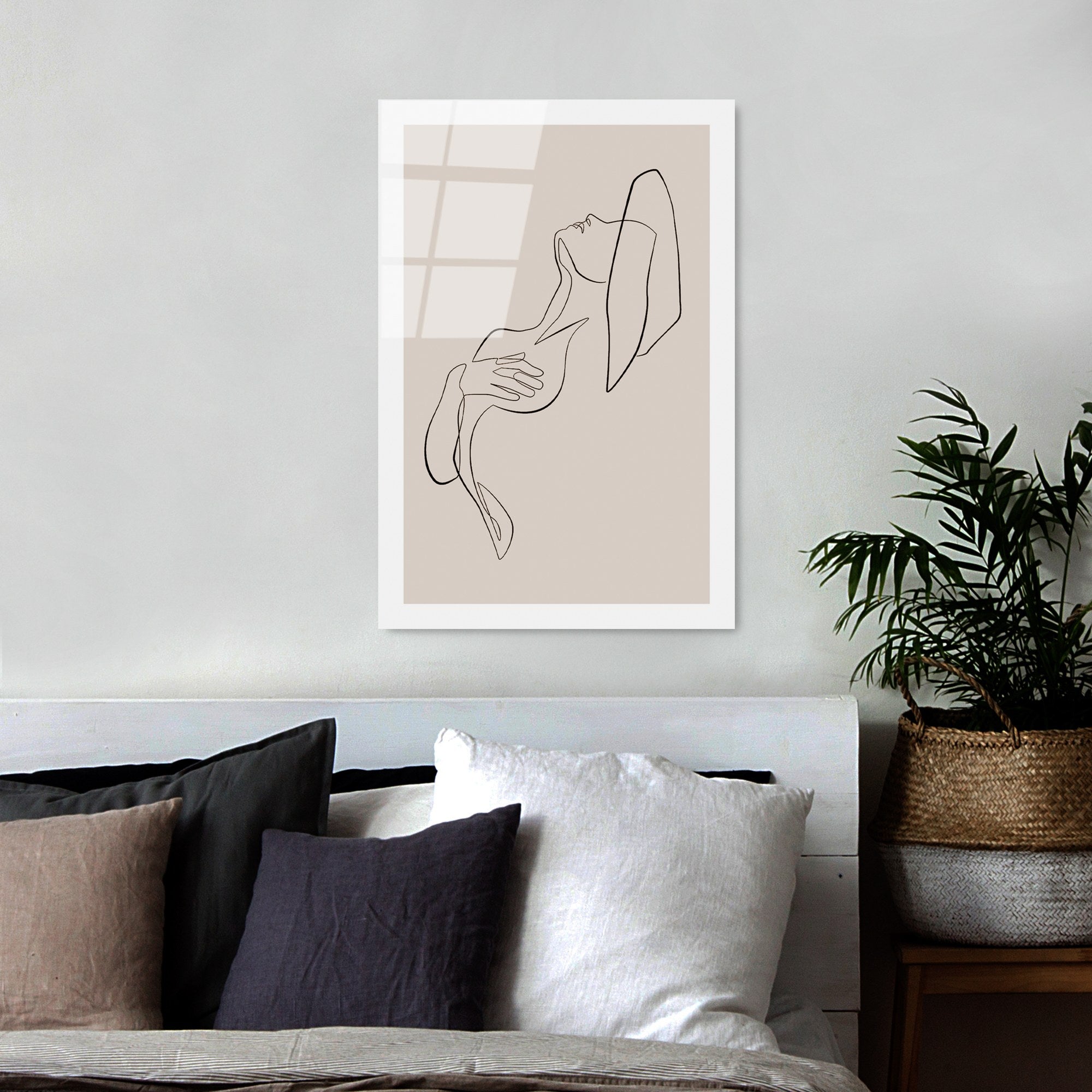 Quadro Decorativo em Vidro Temperado 4 mm 30x45 cm Multicolor | UV-1037