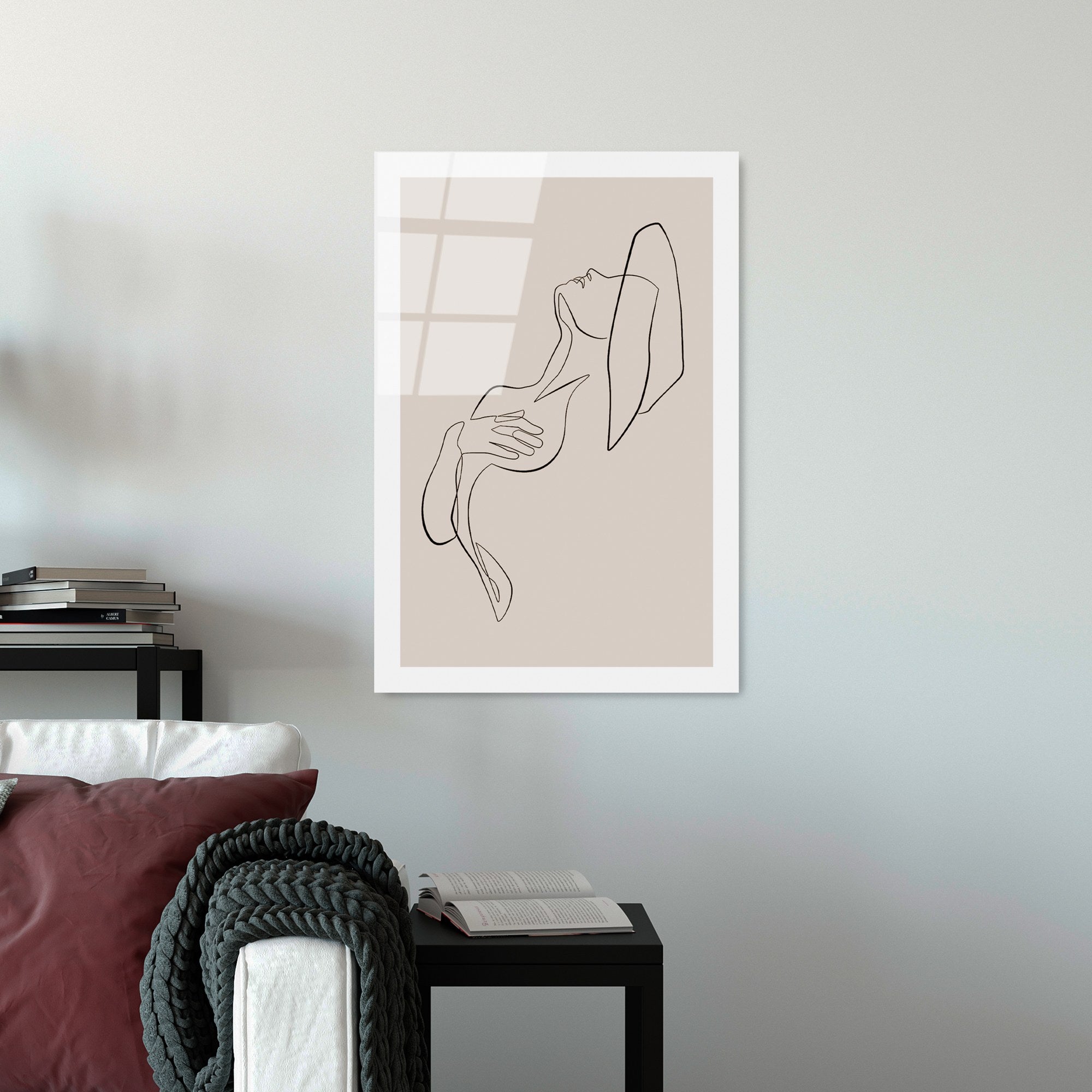 Quadro Decorativo em Vidro Temperado 4 mm 30x45 cm Multicolor | UV-1037