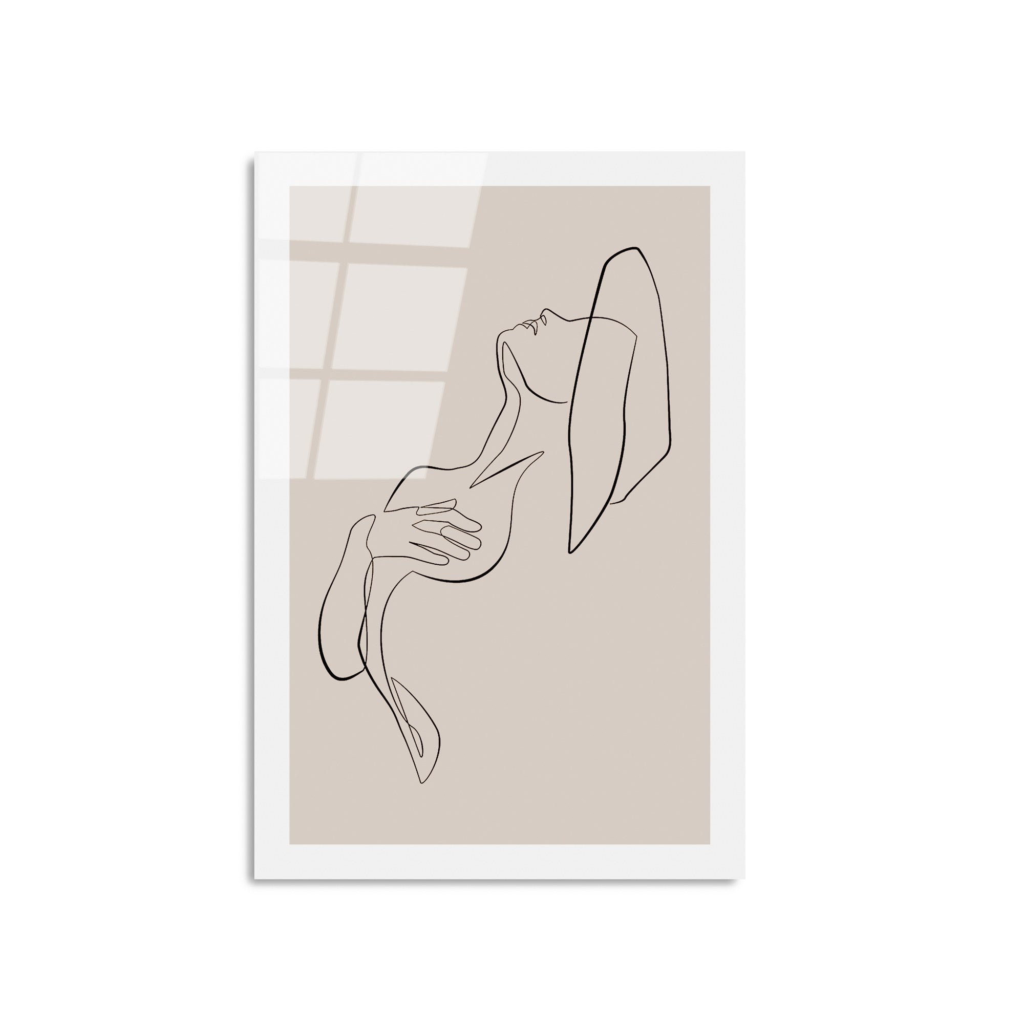 Quadro Decorativo em Vidro Temperado 4 mm 30x45 cm Multicolor | UV-1037