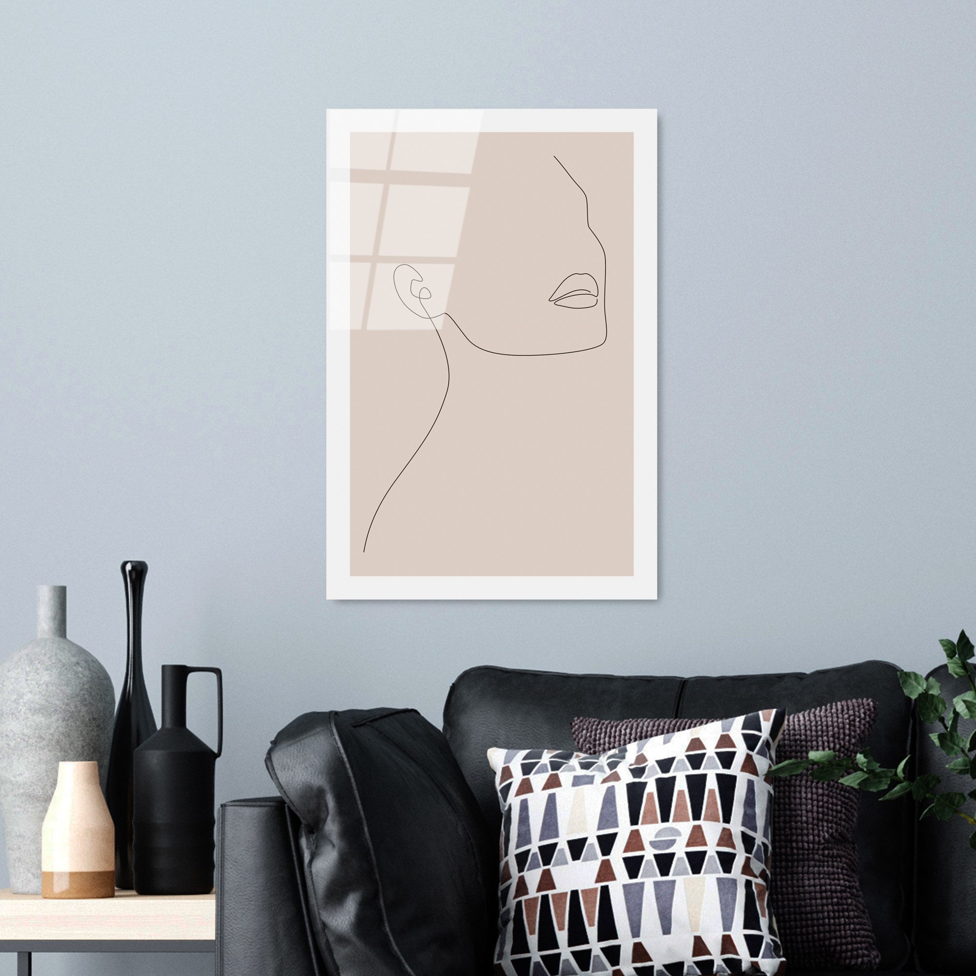 Quadro Decorativo em Vidro Temperado Multicolor 30x45 cm (4 mm) – UV-1039