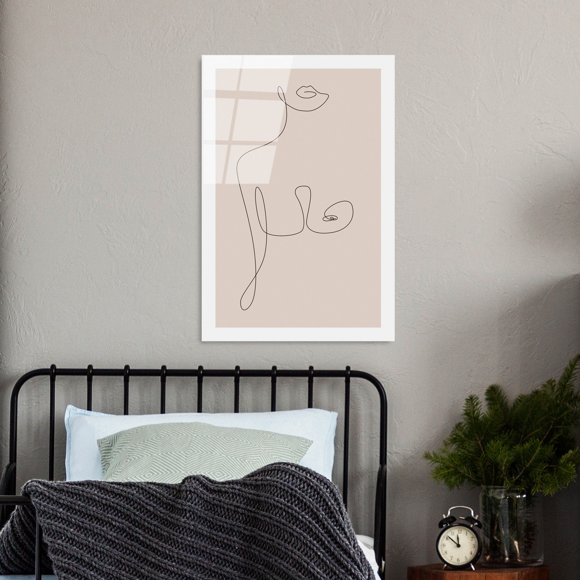 Quadro Decorativo 100% Vidro Temperado UV-1040, 30 x 45 cm, Multicolor, 4 mm