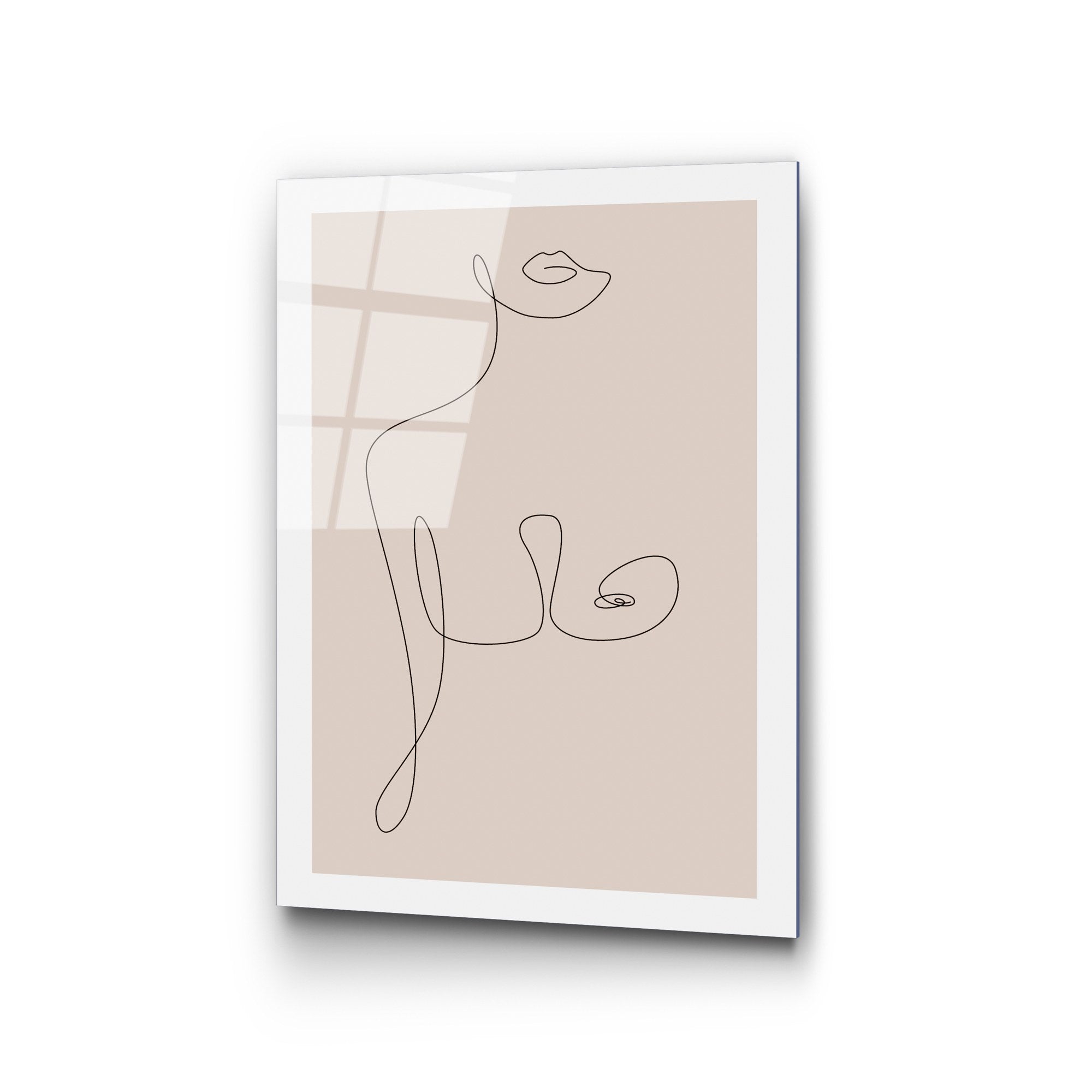 Quadro Decorativo 100% Vidro Temperado UV-1040, 30 x 45 cm, Multicolor, 4 mm