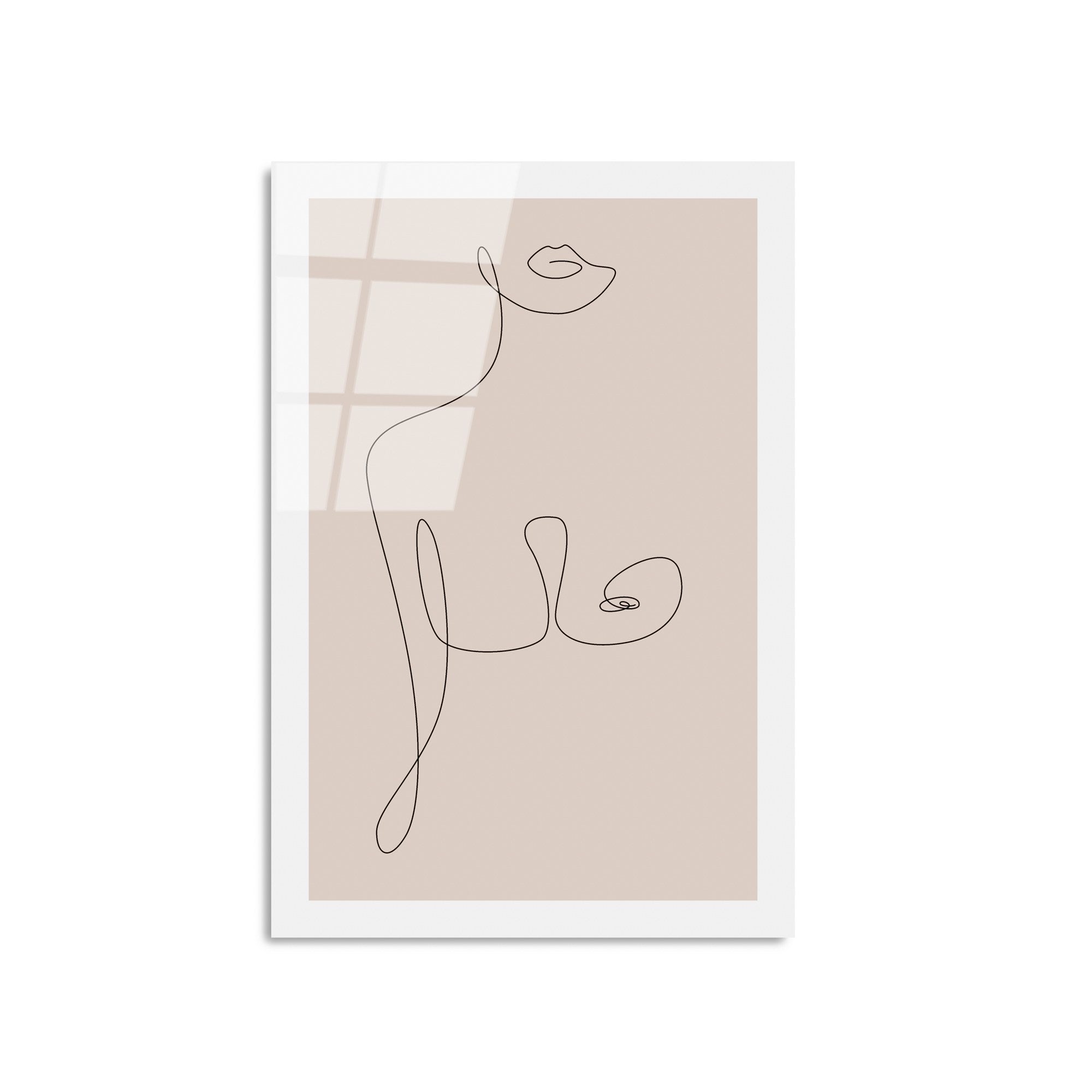 Quadro Decorativo 100% Vidro Temperado UV-1040, 30 x 45 cm, Multicolor, 4 mm