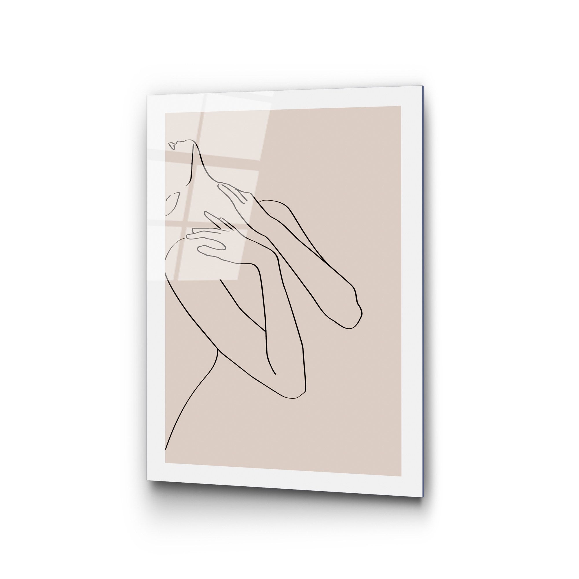 Quadro Decorativo em Vidro Temperado UV-1041, 30 x 45 cm, Multicolor, 4 mm