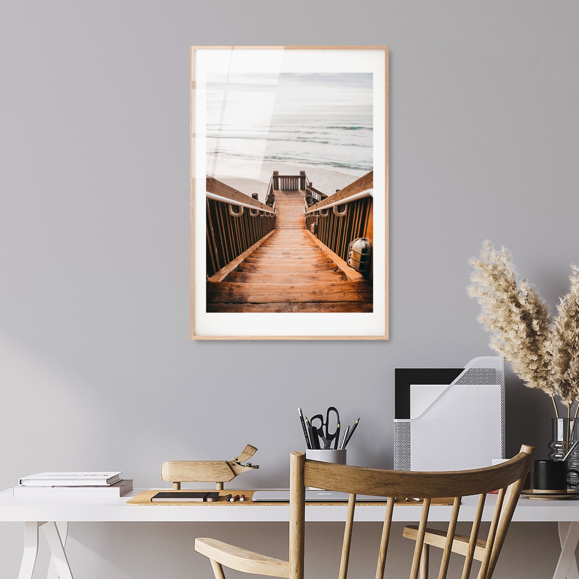 Quadro Decorativo em Vidro Temperado 4 mm Multicolor UV-1042 — 30 x 45 cm