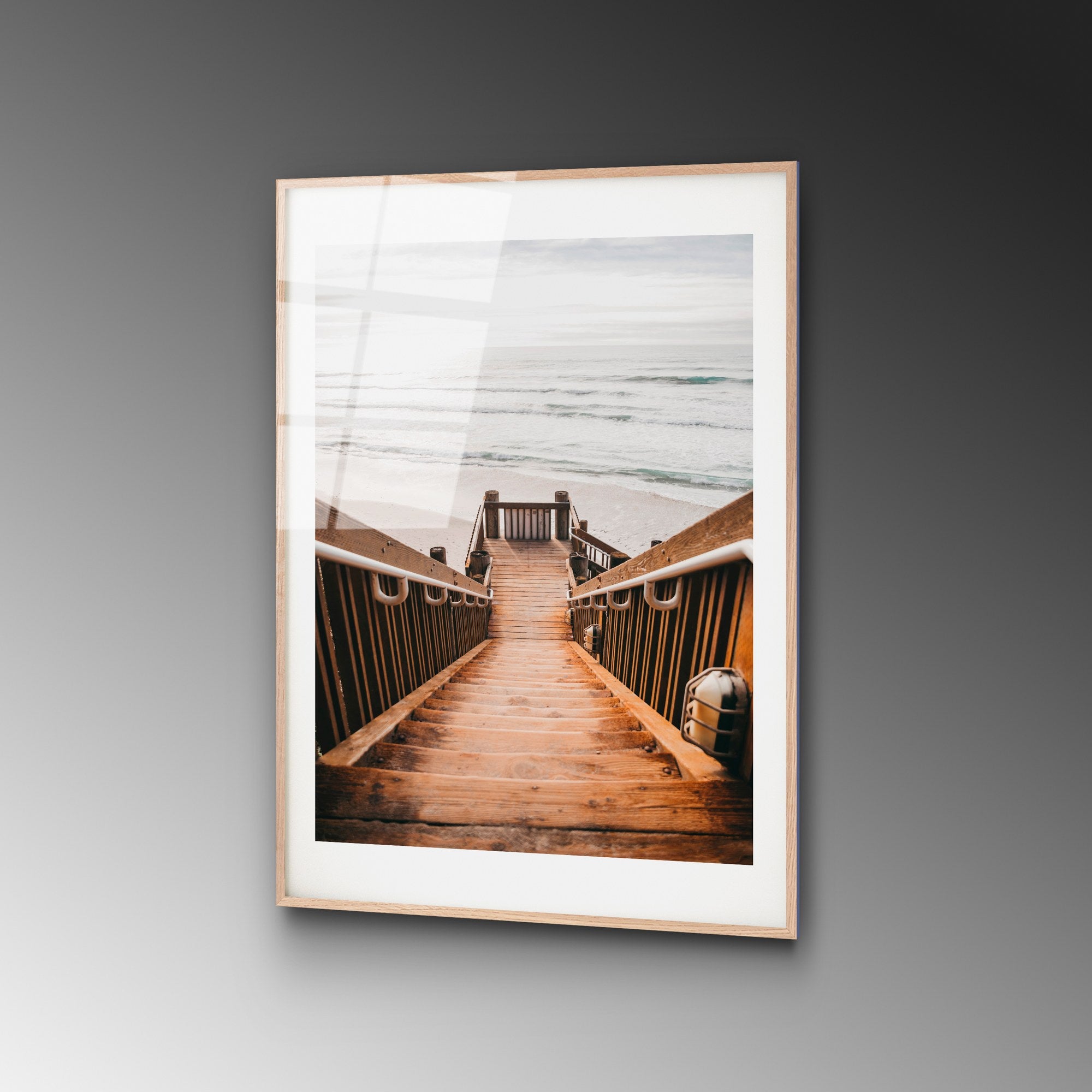 Quadro Decorativo em Vidro Temperado 4 mm Multicolor UV-1042 — 30 x 45 cm