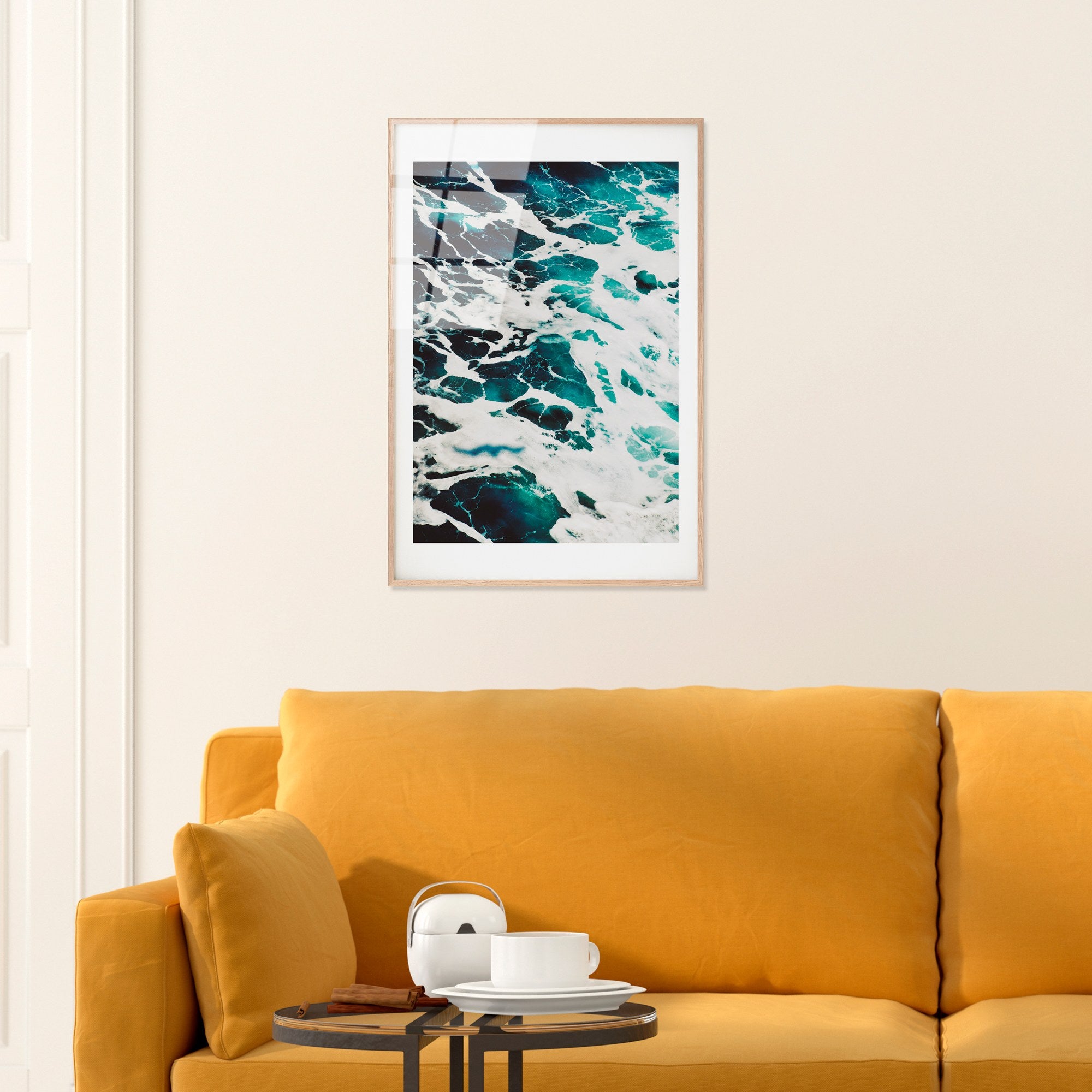 Quadro Decorativo em Vidro Temperado UV-1045, 30x45 cm, Multicolor, 4 mm