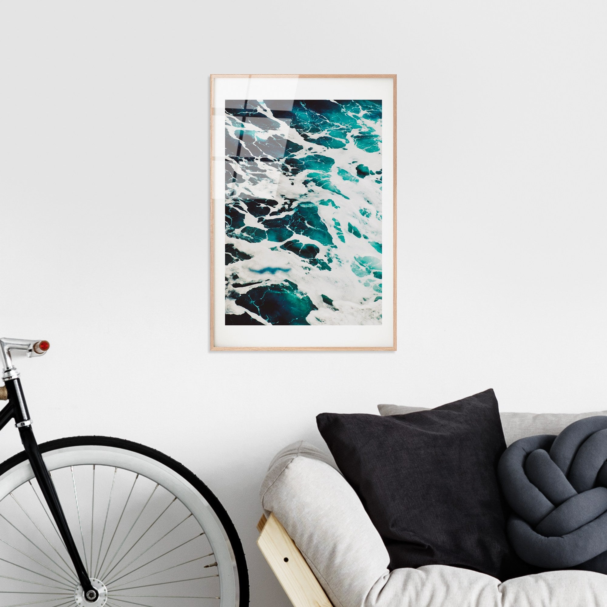 Quadro Decorativo em Vidro Temperado UV-1045, 30x45 cm, Multicolor, 4 mm