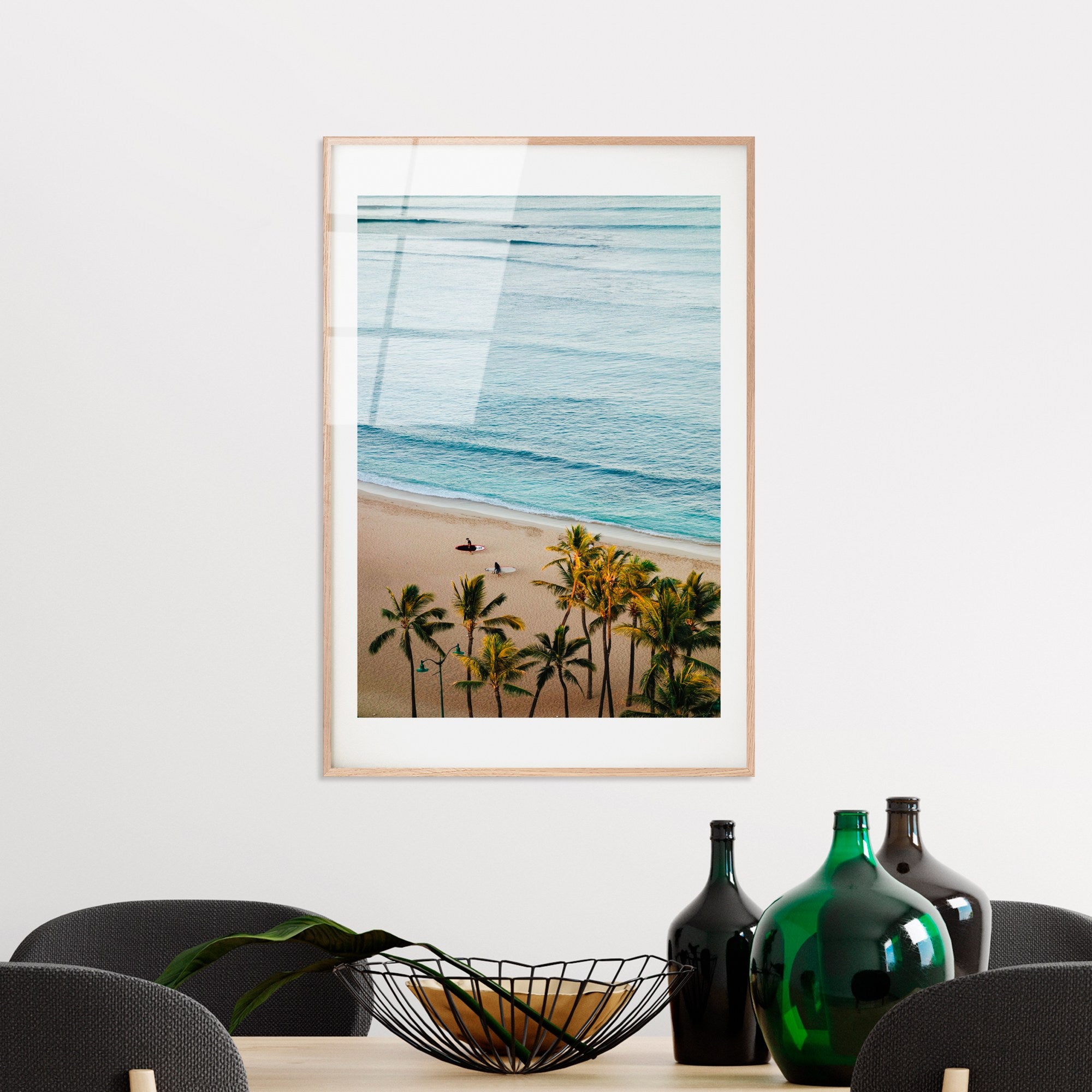 Quadro Decorativo em Vidro Temperado UV-1047, 30 x 45 cm, Multicolor, 4 mm