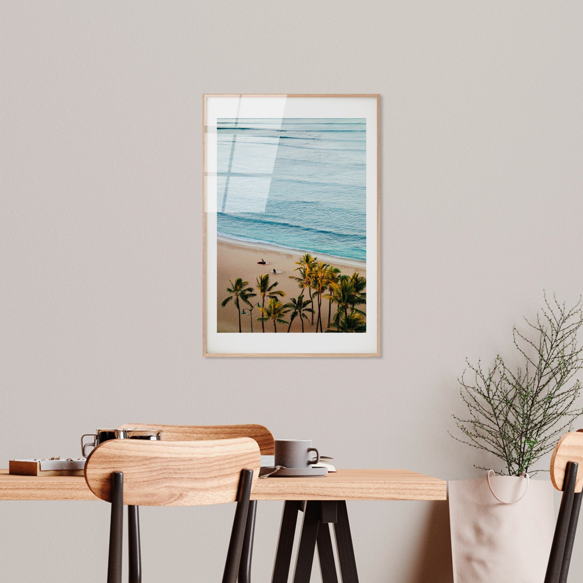 Quadro Decorativo em Vidro Temperado UV-1047, 30 x 45 cm, Multicolor, 4 mm