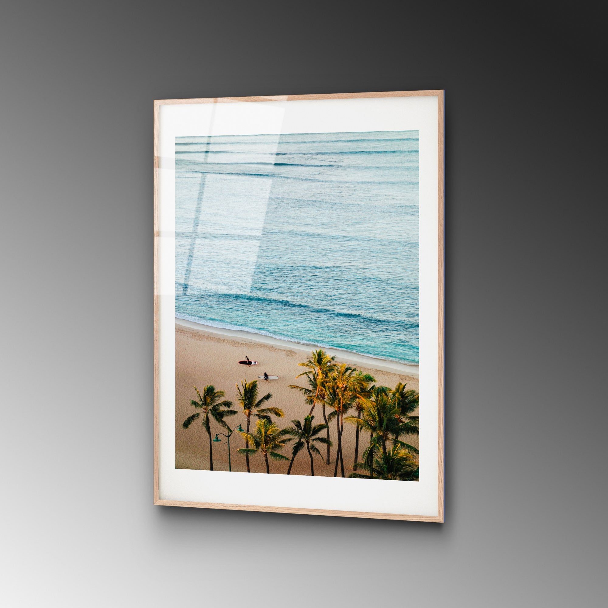 Quadro Decorativo em Vidro Temperado UV-1047, 30 x 45 cm, Multicolor, 4 mm