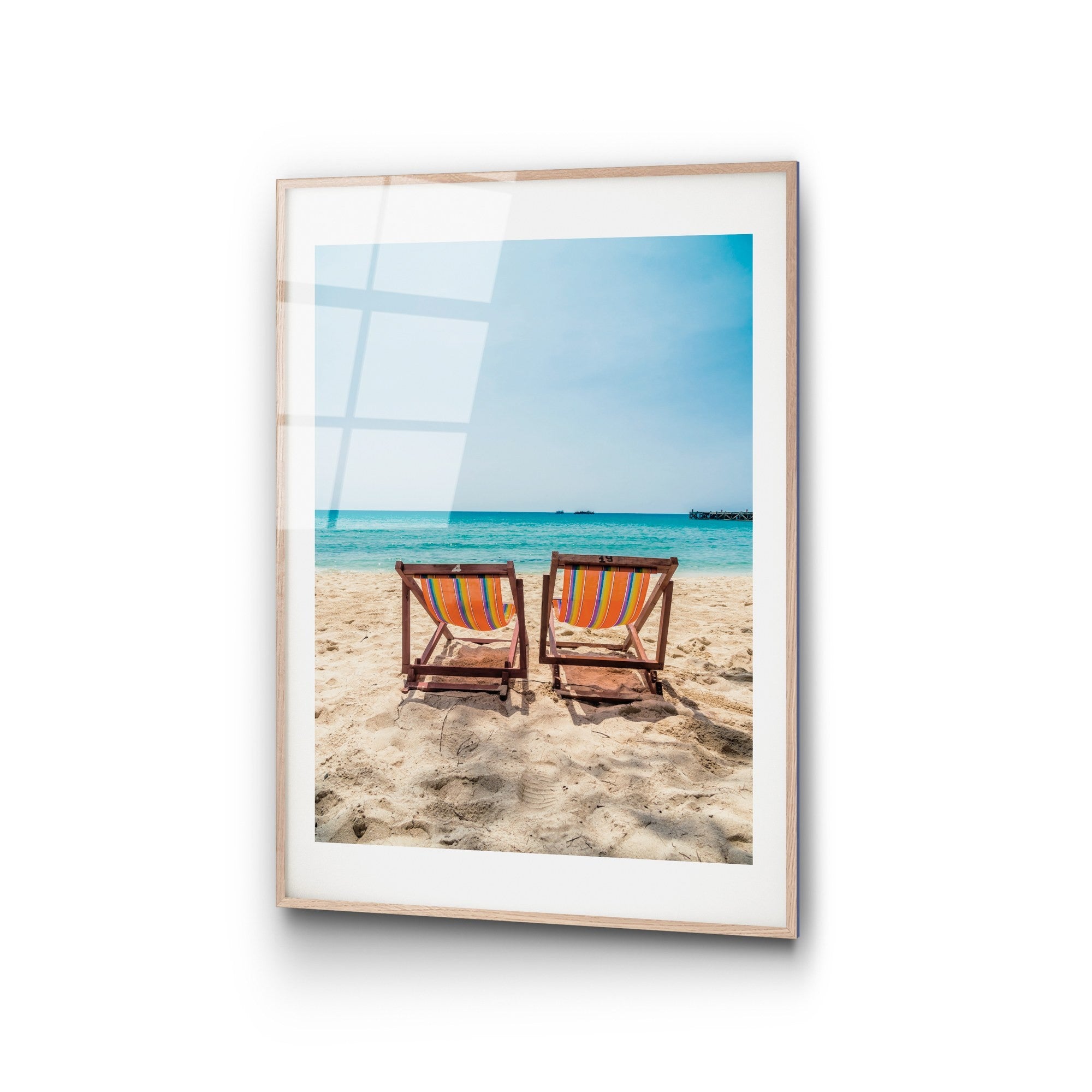 Quadro Decorativo em Vidro Temperado UV-1048, 30 x 45 cm, Multicolorido (4 mm)