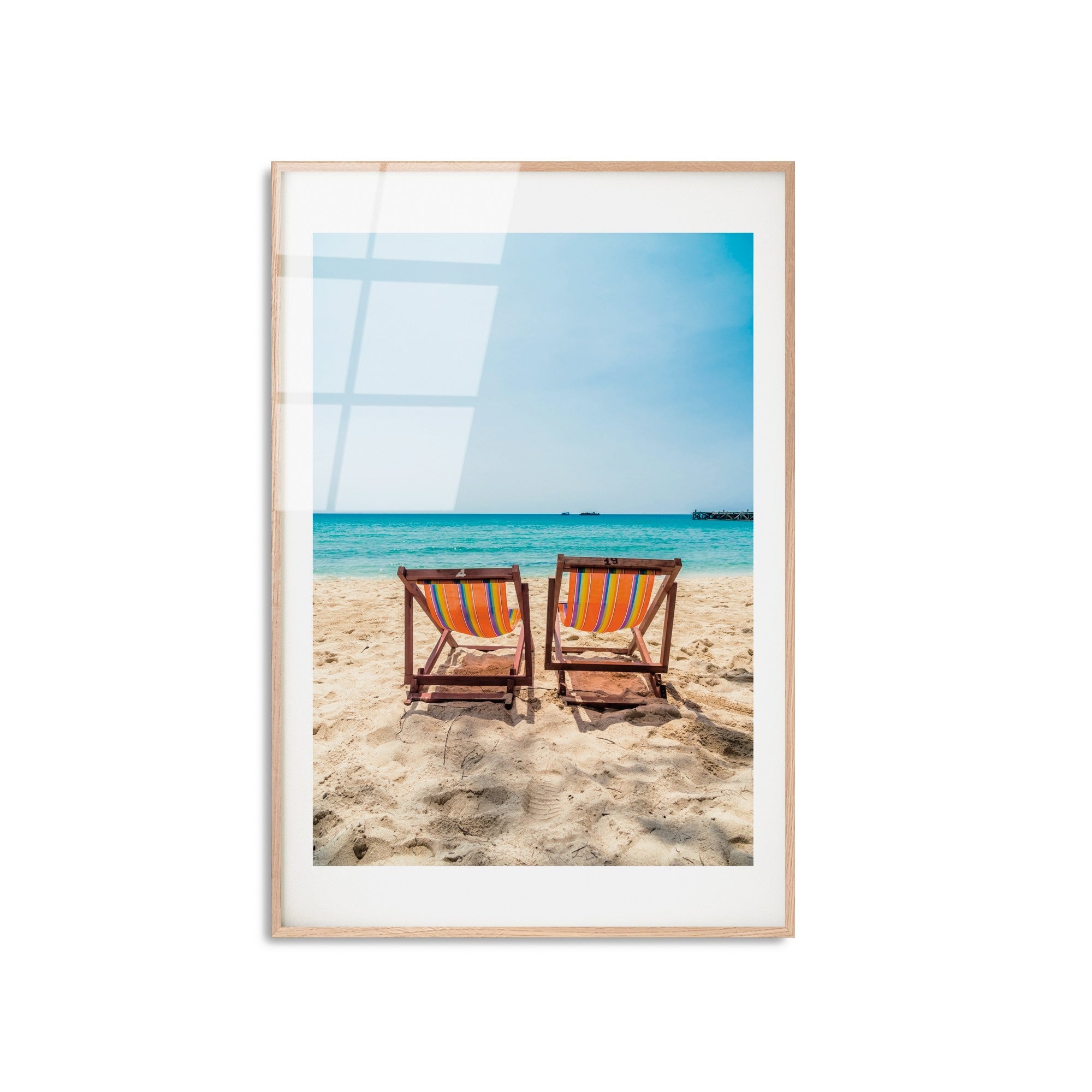 Quadro Decorativo em Vidro Temperado UV-1048, 30 x 45 cm, Multicolorido (4 mm)