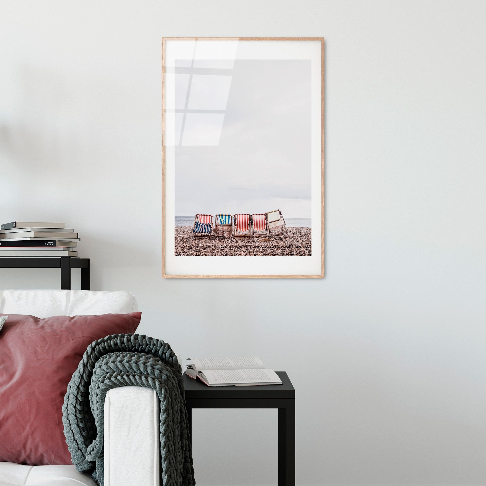 Quadro Decorativo em Vidro Temperado UV-1050, 30 x 45 cm, Multicor, 4 mm