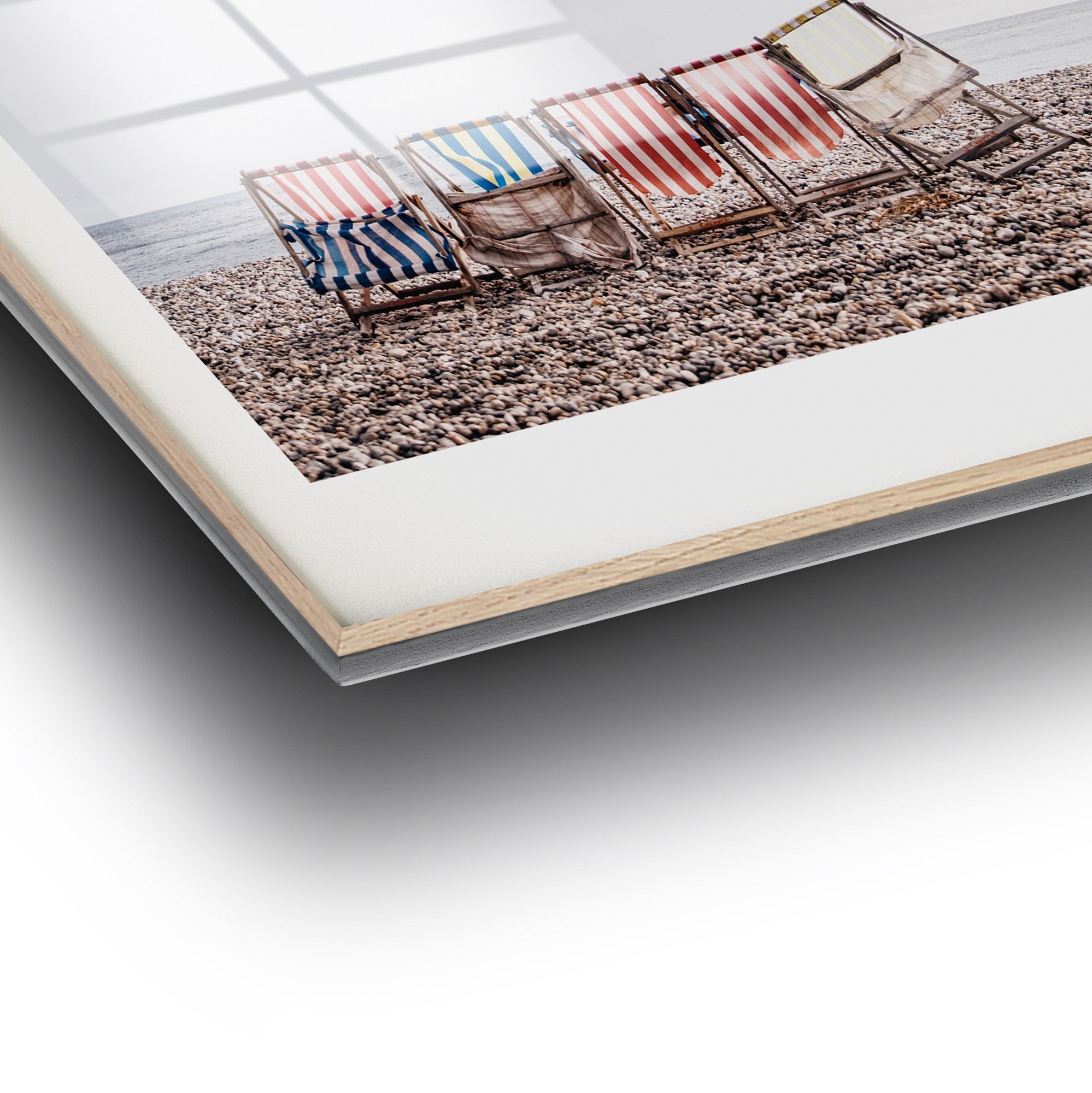 Quadro Decorativo em Vidro Temperado UV-1050, 30 x 45 cm, Multicor, 4 mm