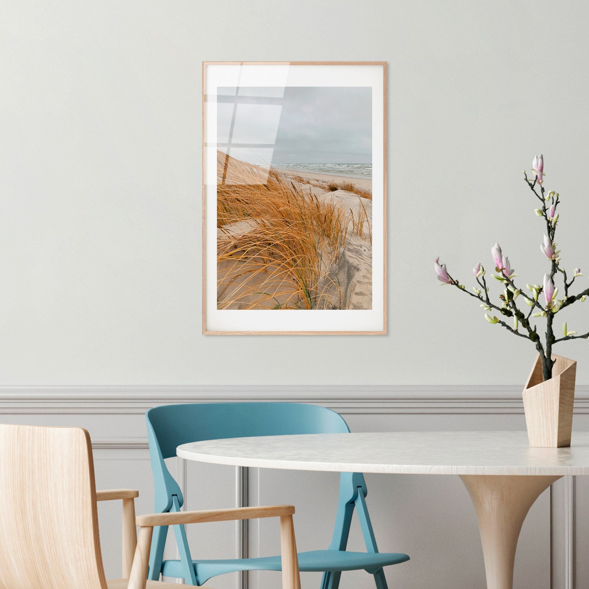 Quadro Decorativo em Vidro Temperado UV-1052, Multicor, 30 x 45 cm (4 mm)