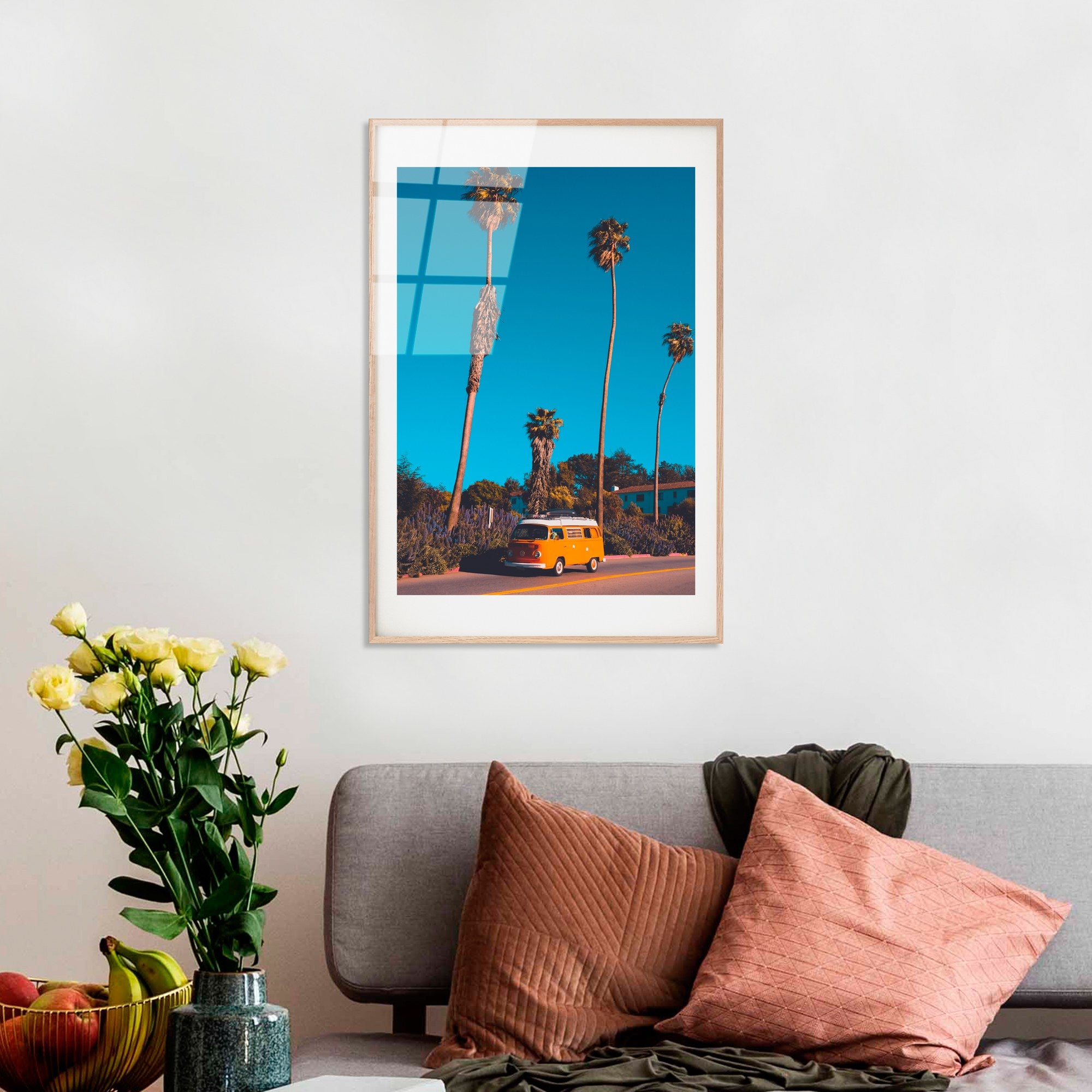 Quadro Decorativo em Vidro Temperado UV-1054, Multicolor, 30 x 45 cm, 4 mm