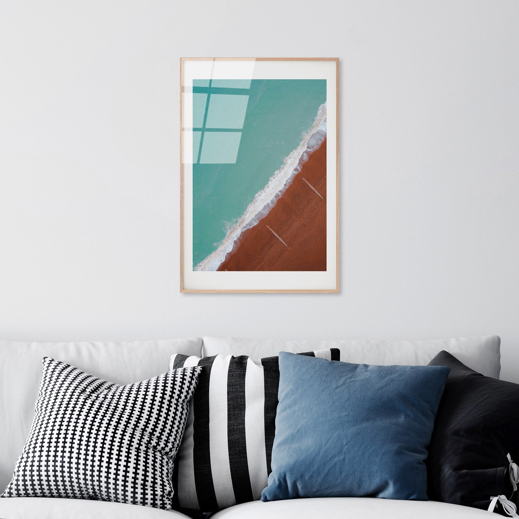 Quadro Decorativo em Vidro Temperado 4 mm Multicolor UV-1055 (30 x 45 cm)