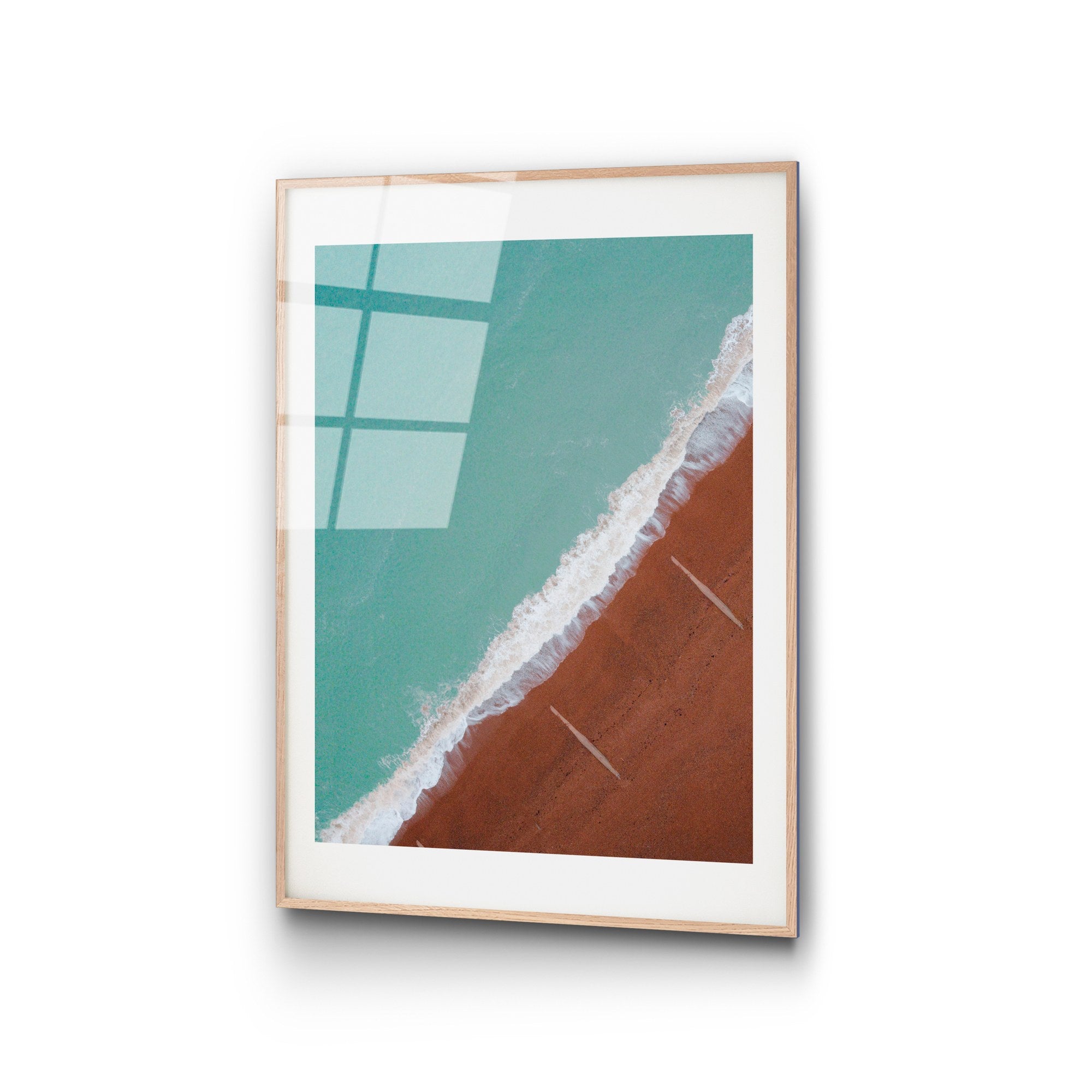 Quadro Decorativo em Vidro Temperado 4 mm Multicolor UV-1055 (30 x 45 cm)