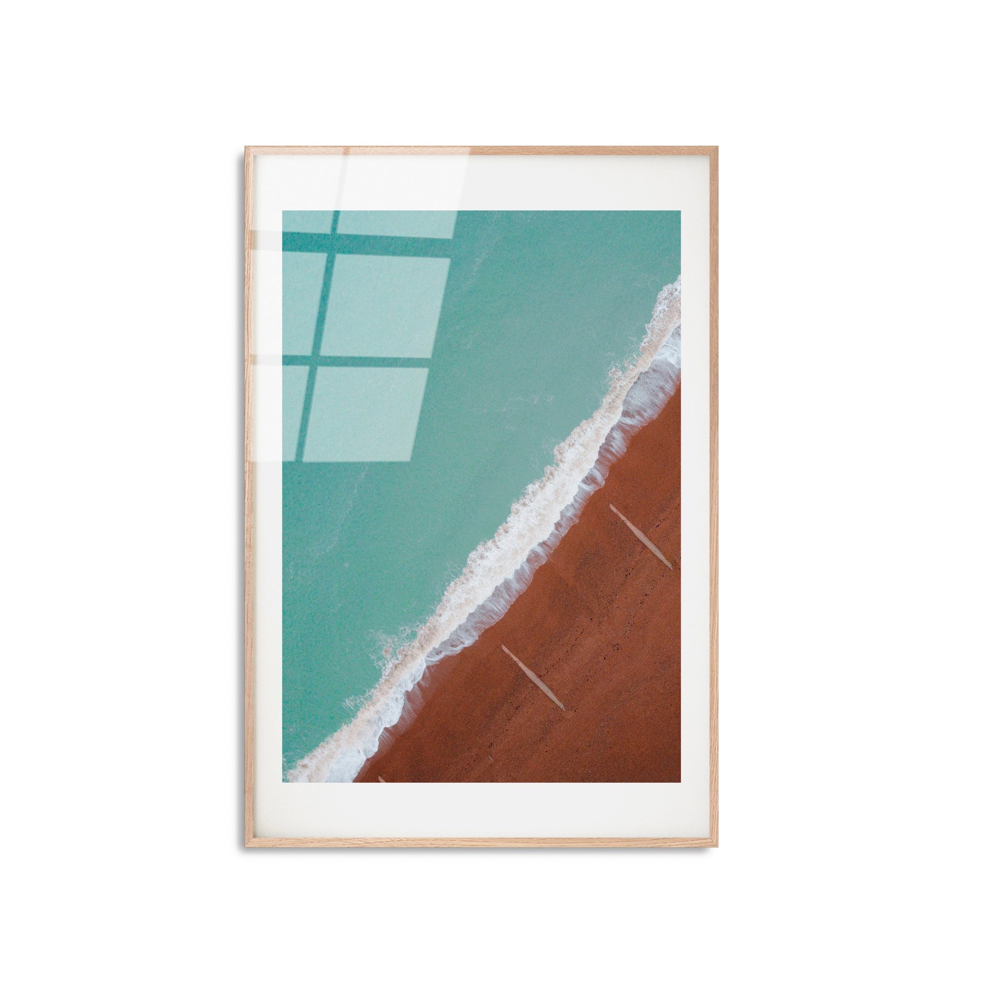 Quadro Decorativo em Vidro Temperado 4 mm Multicolor UV-1055 (30 x 45 cm)