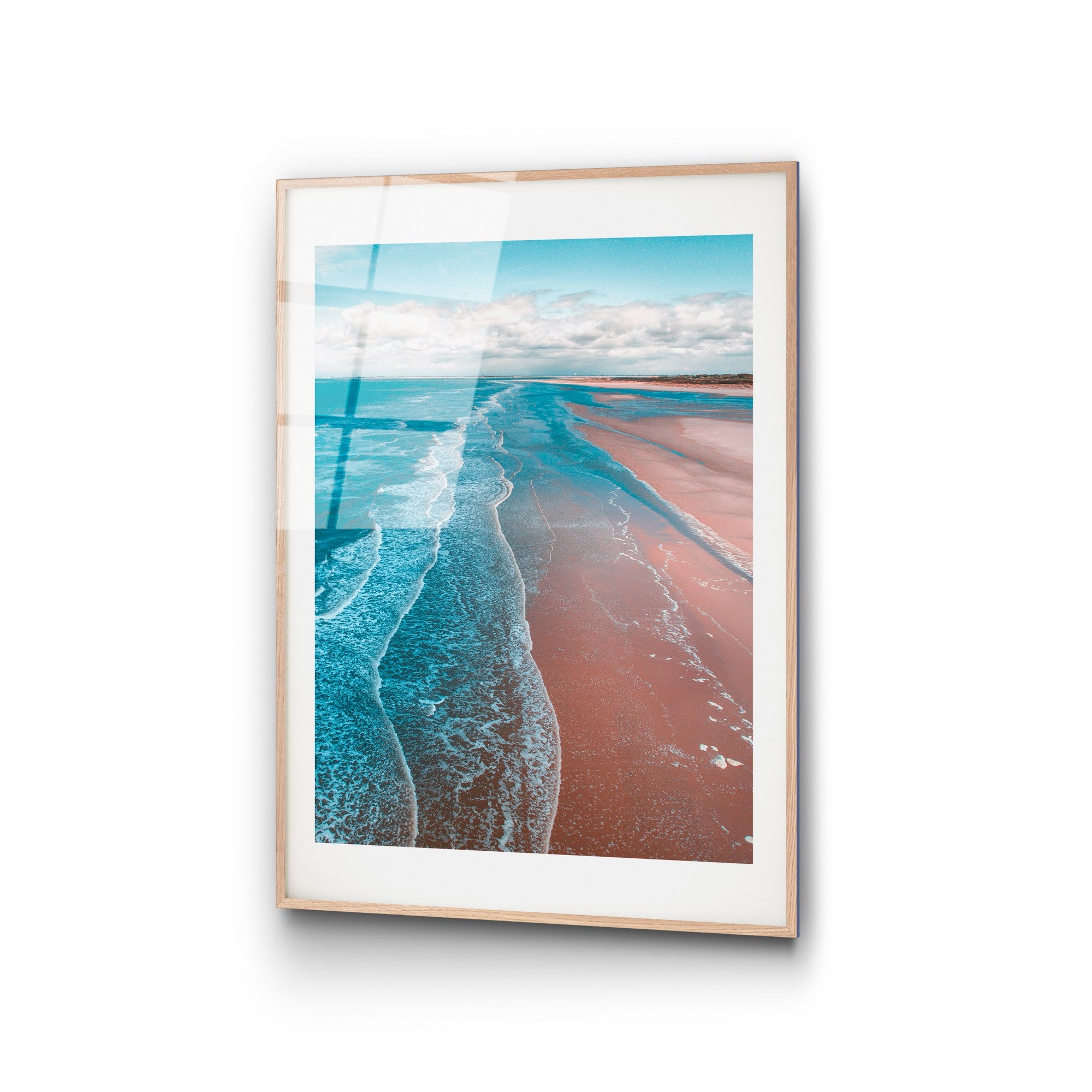 Quadro Decorativo em Vidro Temperado UV-1057, Multicolor, 30 x 45 cm (4 mm)