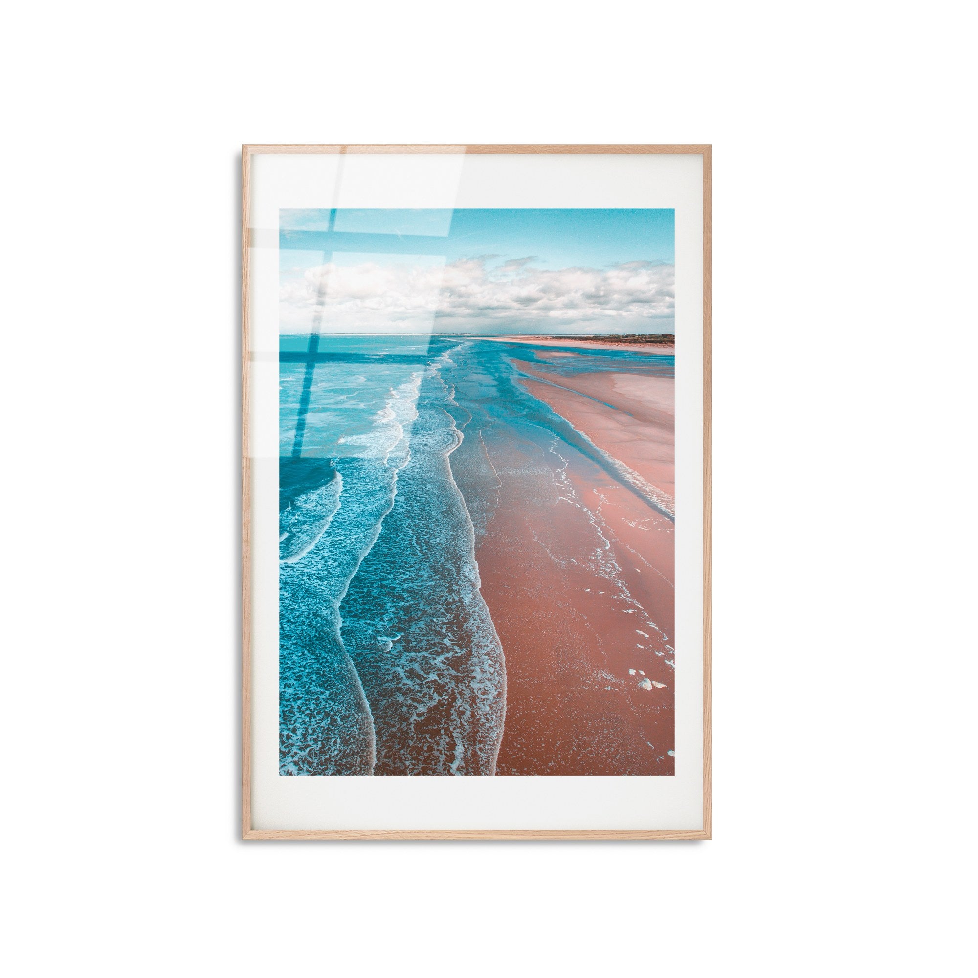 Quadro Decorativo em Vidro Temperado UV-1057, Multicolor, 30 x 45 cm (4 mm)