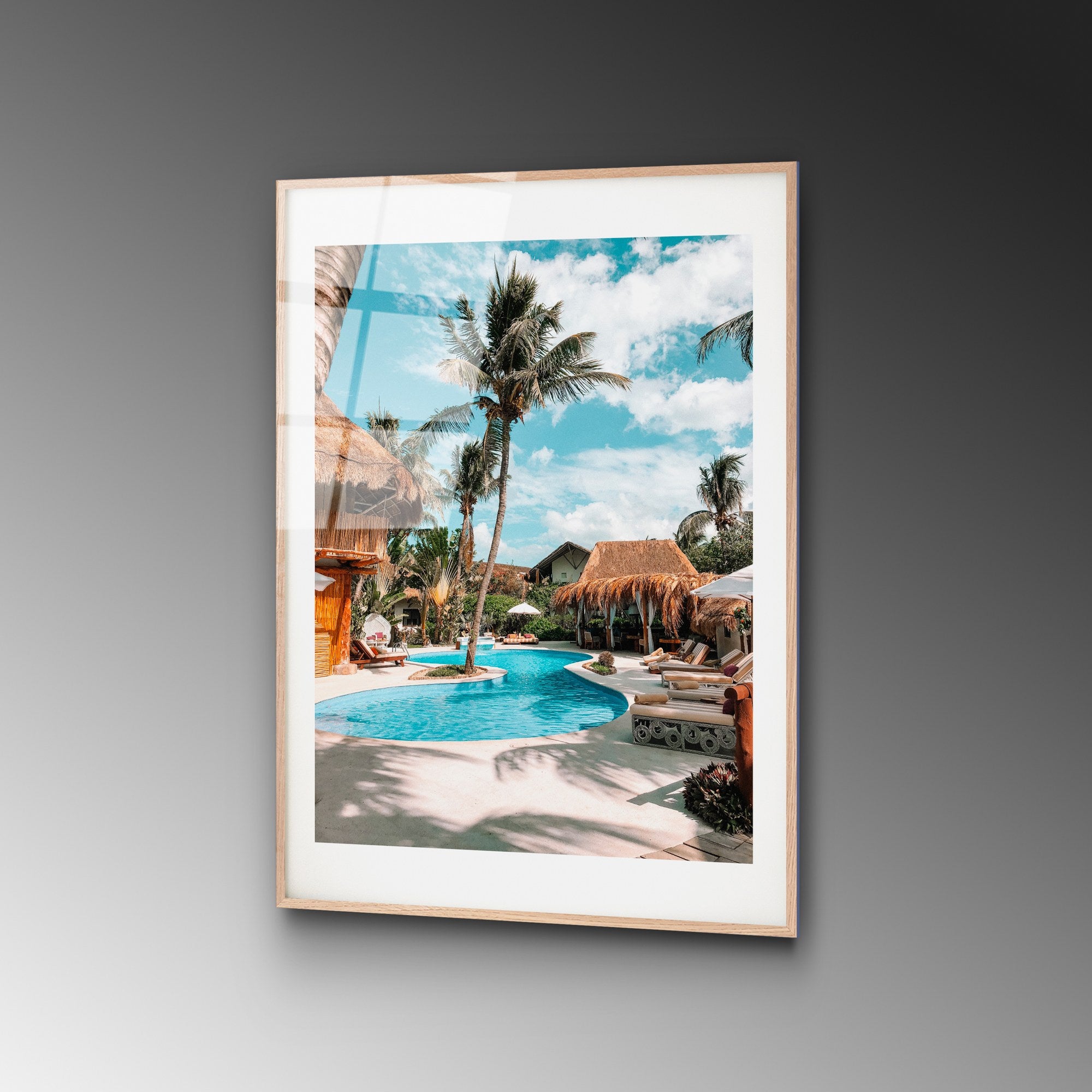 Quadro Decorativo em Vidro Temperado UV-1058 (30 x 45 cm), Multicolor, 4 mm