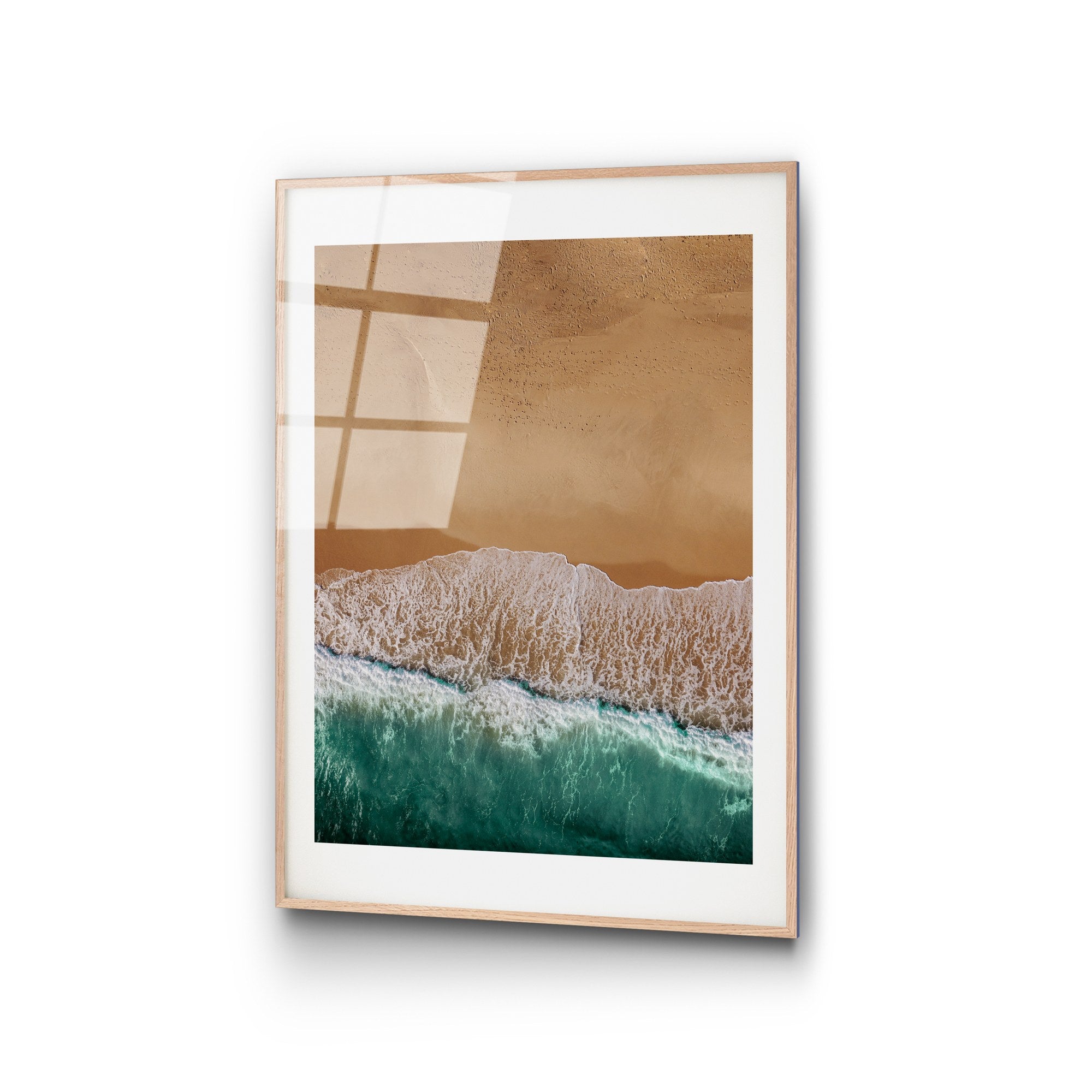 Quadro Decorativo em Vidro Temperado 4 mm UV-1059, 30x45 cm, Multicolor