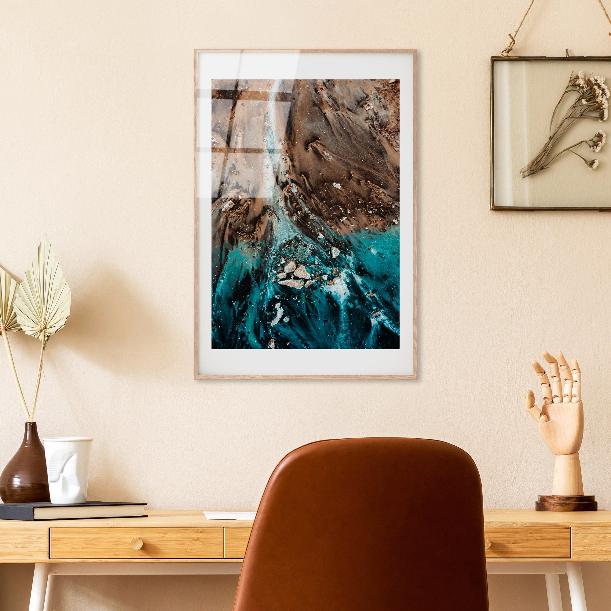 Quadro Decorativo em Vidro Temperado UV-1061, 30x45 cm, Multicolor (4 mm)