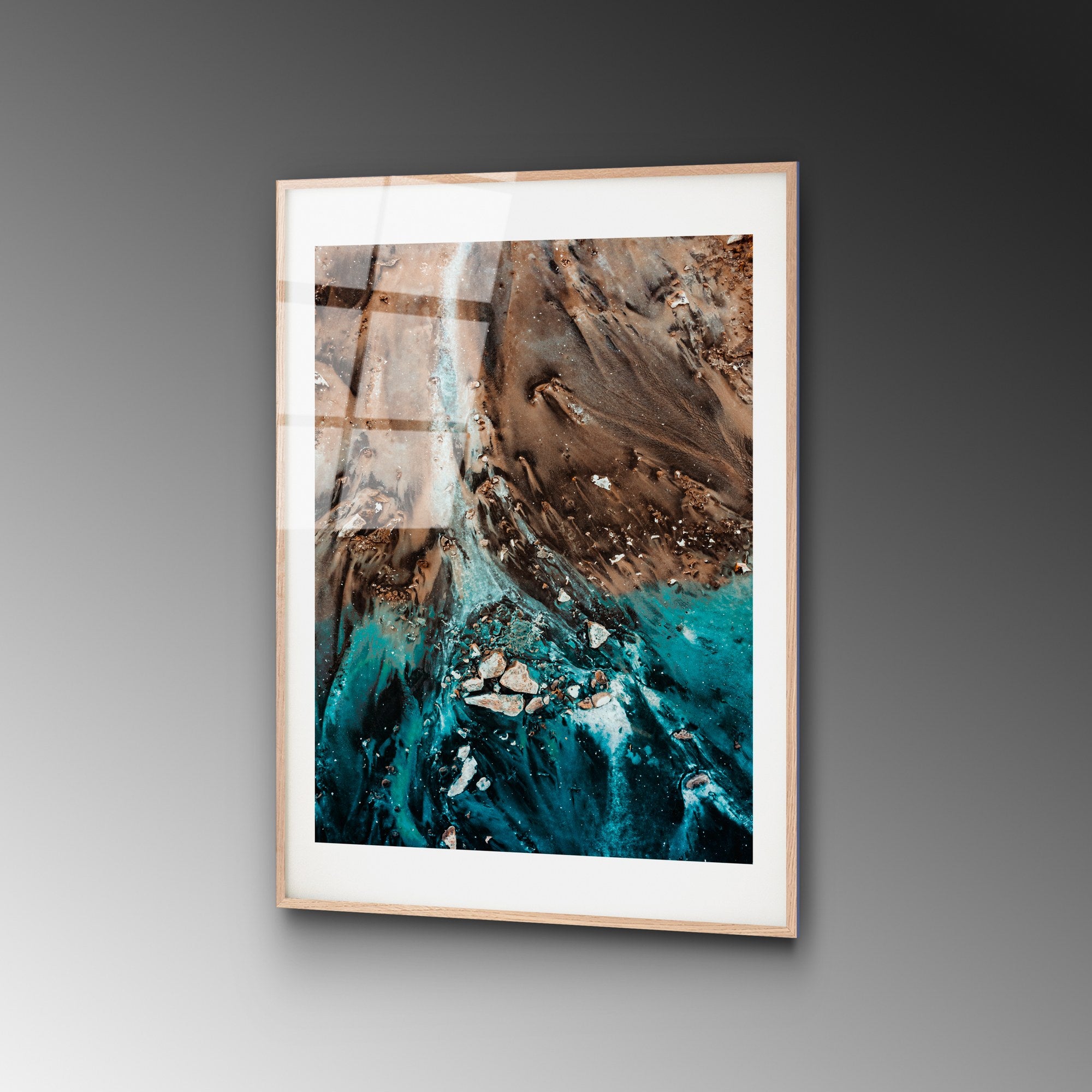 Quadro Decorativo em Vidro Temperado UV-1061, 30x45 cm, Multicolor (4 mm)