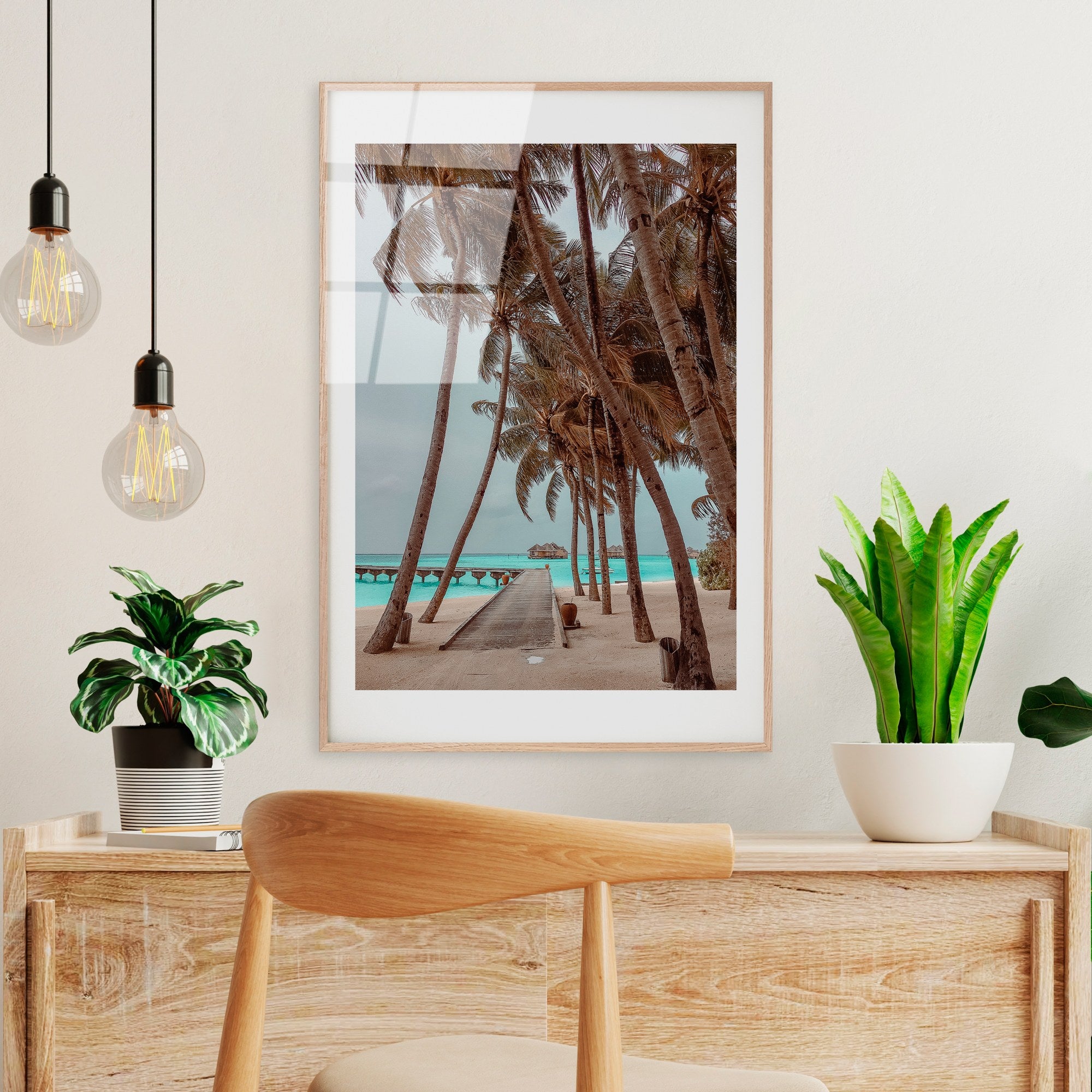 Quadro Decorativo em Vidro Temperado (4 mm) UV-1062, Multicolor, 30 x 45 cm