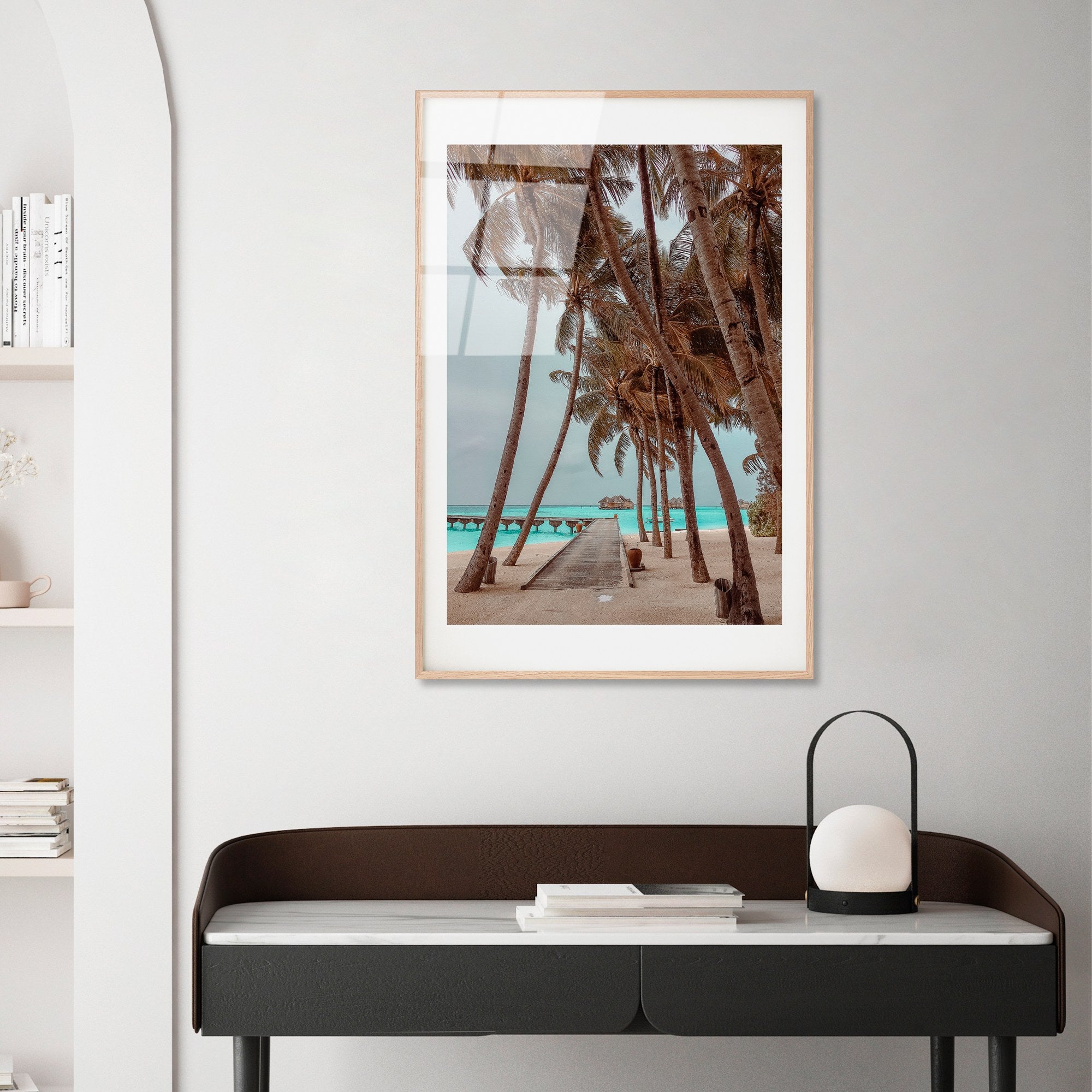 Quadro Decorativo em Vidro Temperado (4 mm) UV-1062, Multicolor, 30 x 45 cm