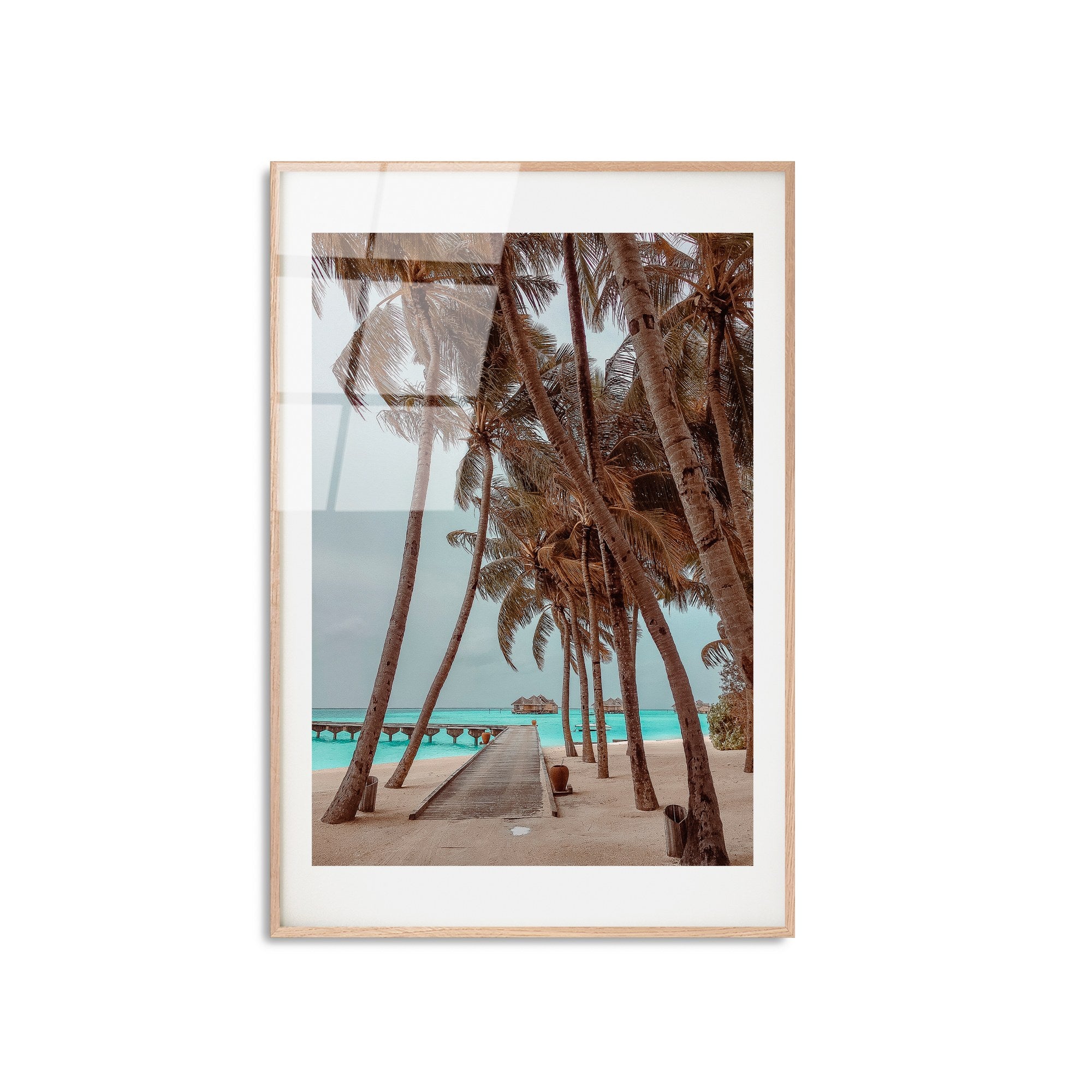 Quadro Decorativo em Vidro Temperado (4 mm) UV-1062, Multicolor, 30 x 45 cm