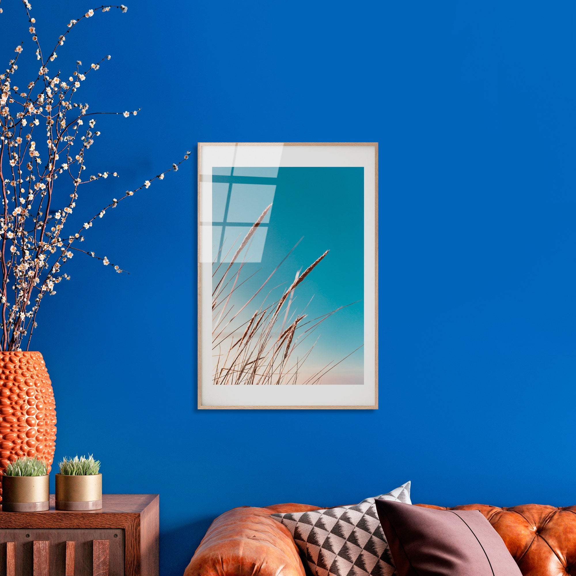 Quadro Decorativo em Vidro Temperado UV-1063, Multicolor, 30 x 45 cm (Vidro 100% Temperado 4 mm)