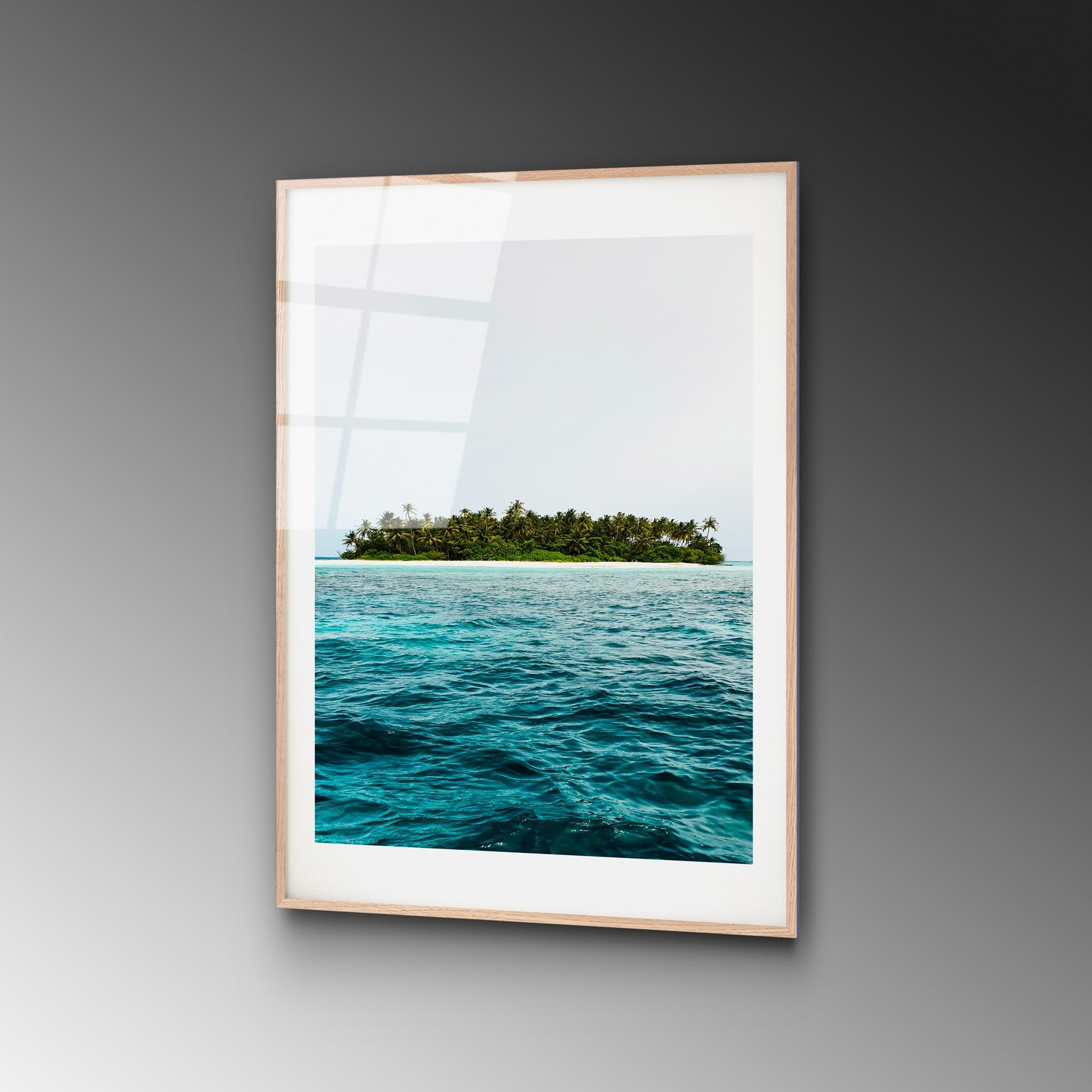 Quadro Decorativo 100% Vidro Temperado 4 mm UV-1065, 30 x 45 cm, Multicolor