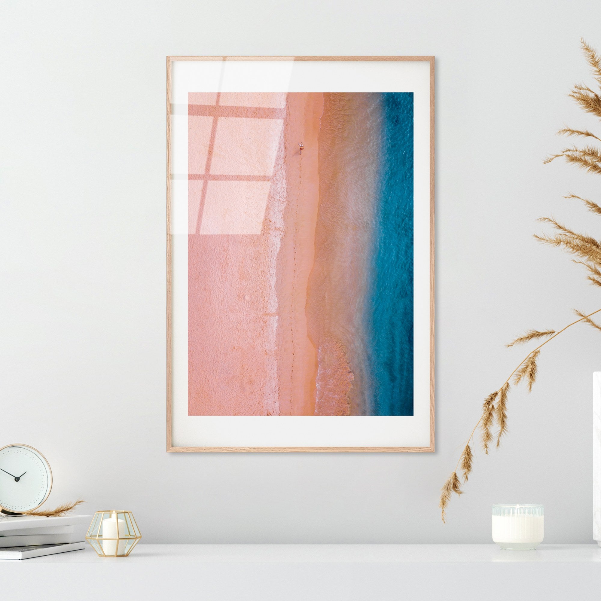 Quadro Decorativo em Vidro 100% Temperado UV-1067, Multicolor, 30 x 45 cm (4 mm)