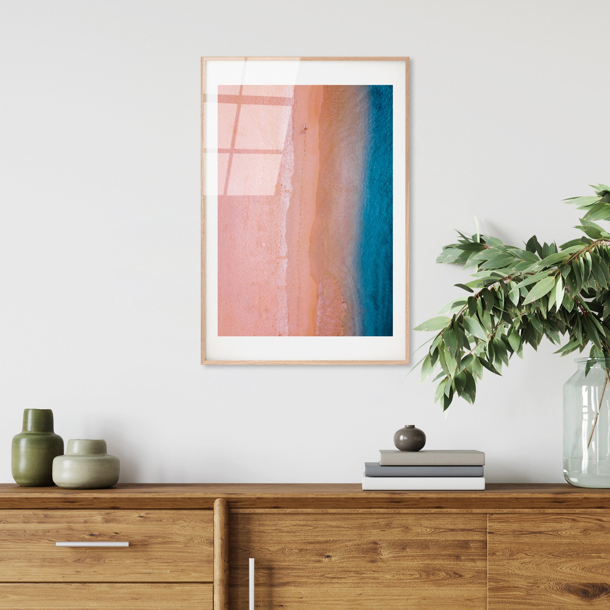 Quadro Decorativo em Vidro 100% Temperado UV-1067, Multicolor, 30 x 45 cm (4 mm)