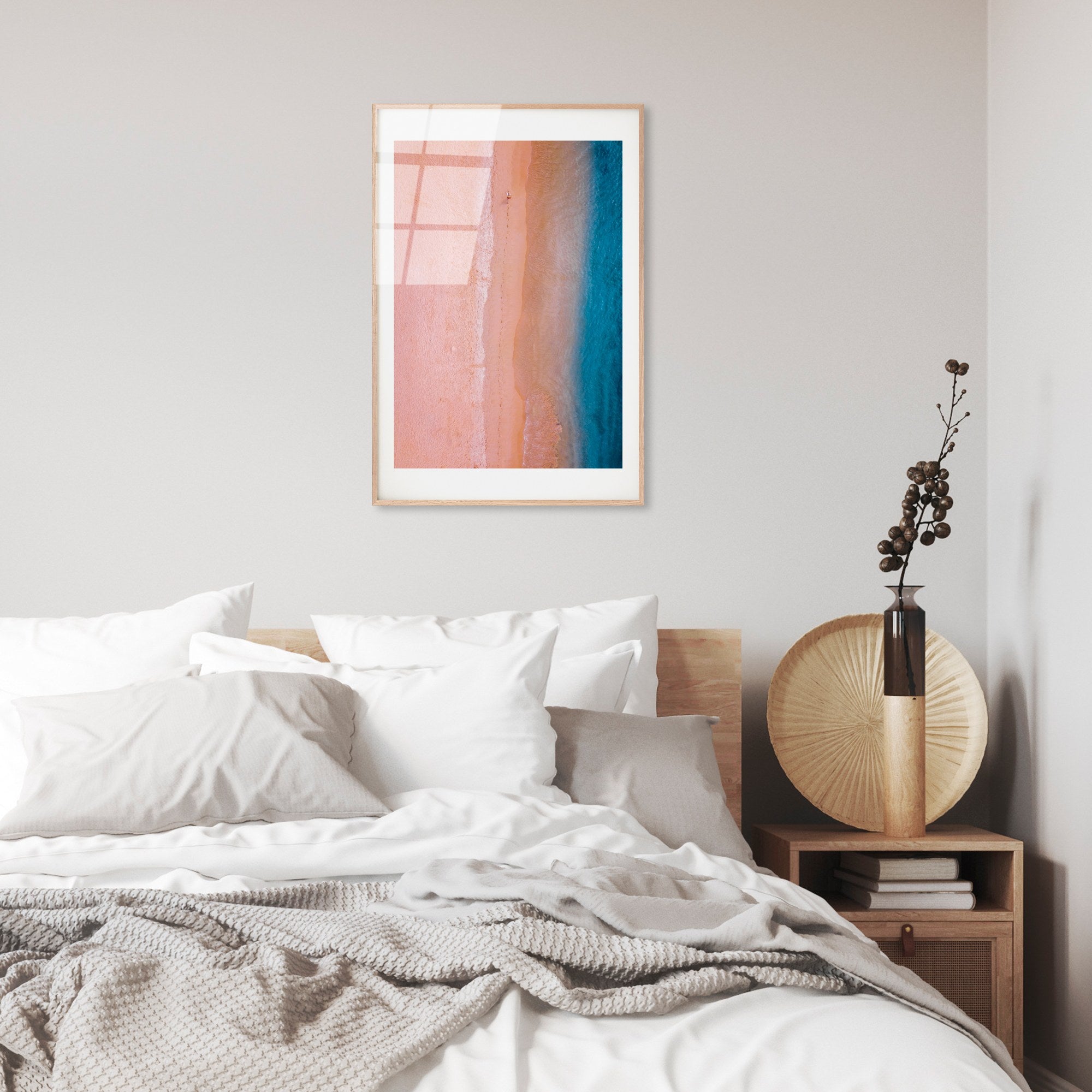 Quadro Decorativo em Vidro 100% Temperado UV-1067, Multicolor, 30 x 45 cm (4 mm)