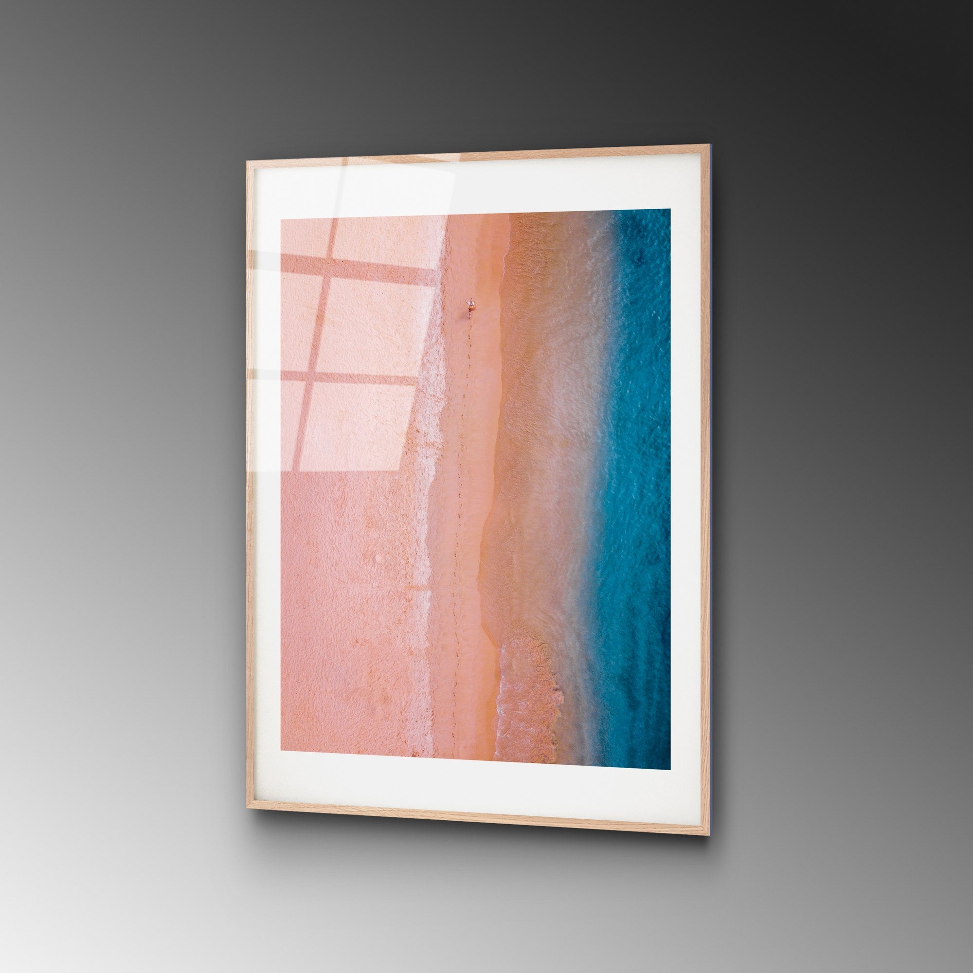 Quadro Decorativo em Vidro 100% Temperado UV-1067, Multicolor, 30 x 45 cm (4 mm)