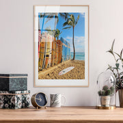 Quadro Decorativo em Vidro Temperado (100%) UV-1068, Multicolorido, 30 x 45 cm, 4 mm