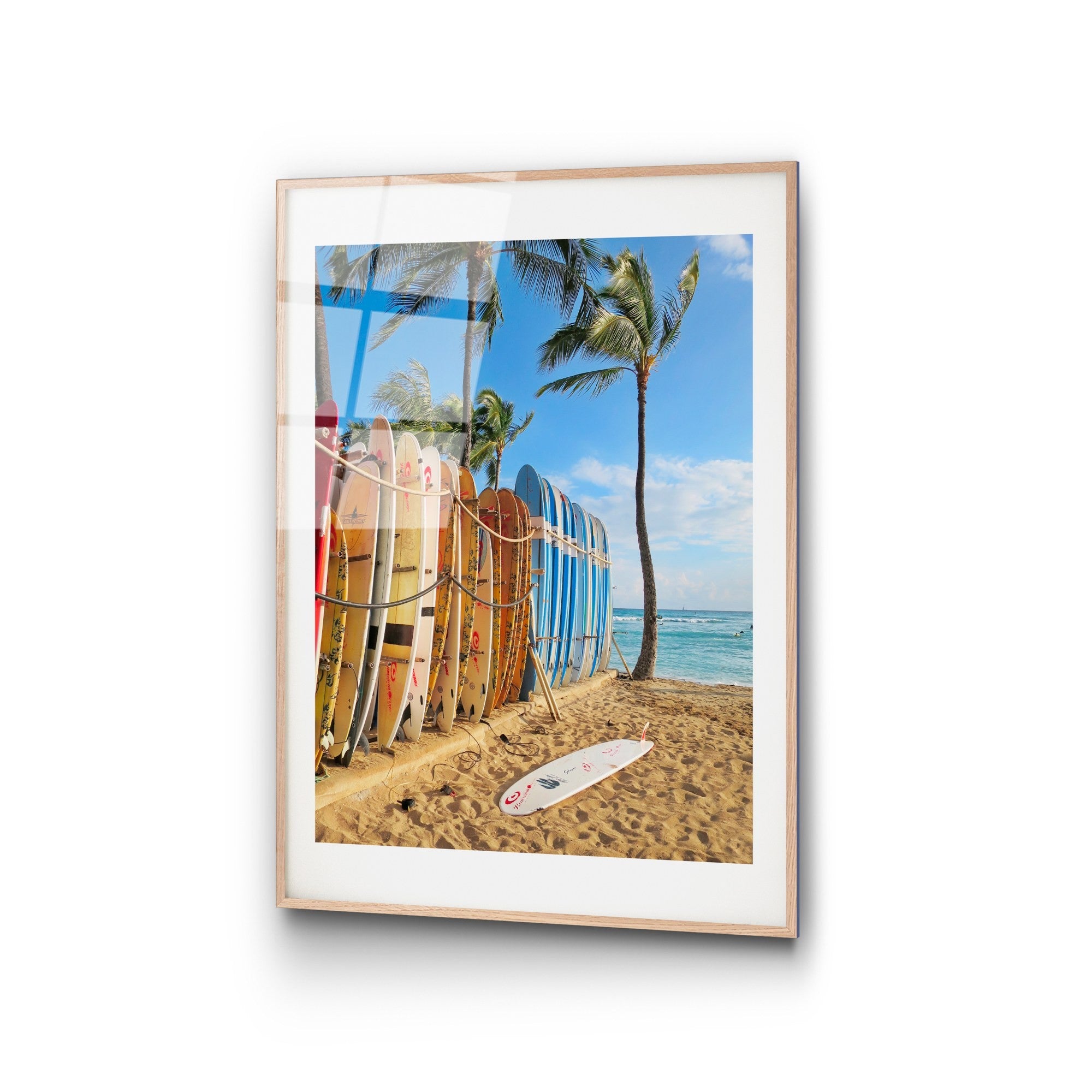 Quadro Decorativo em Vidro Temperado (100%) UV-1068, Multicolorido, 30 x 45 cm, 4 mm