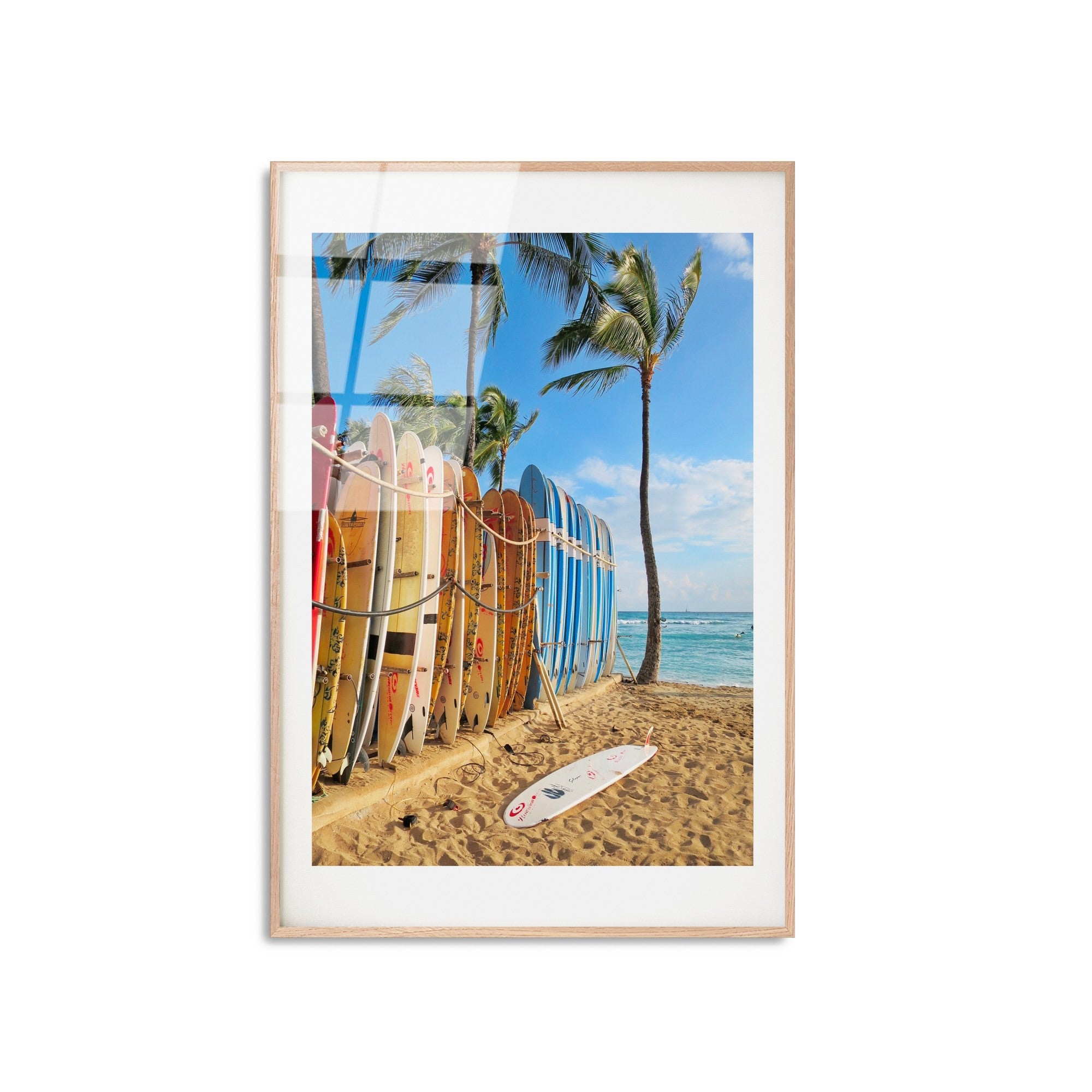 Quadro Decorativo em Vidro Temperado (100%) UV-1068, Multicolorido, 30 x 45 cm, 4 mm